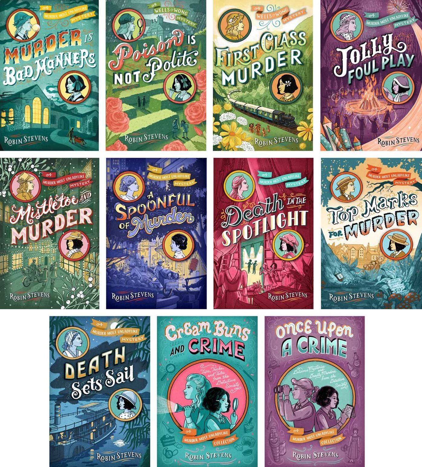Once Upon a Crime: Delicious Mysteries and Deadly Murders from the Detective Society
