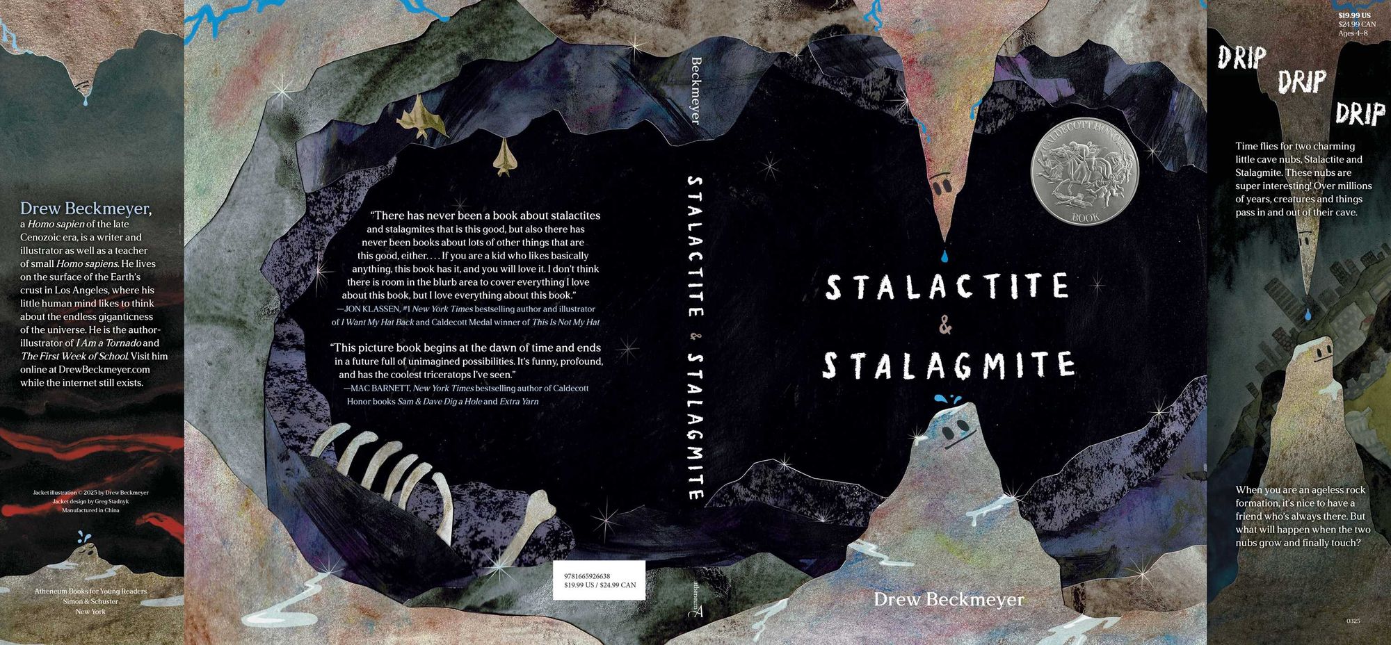 Stalactite & Stalagmite: A Big Tale from a Little Cave (Caldecott Honor Book)