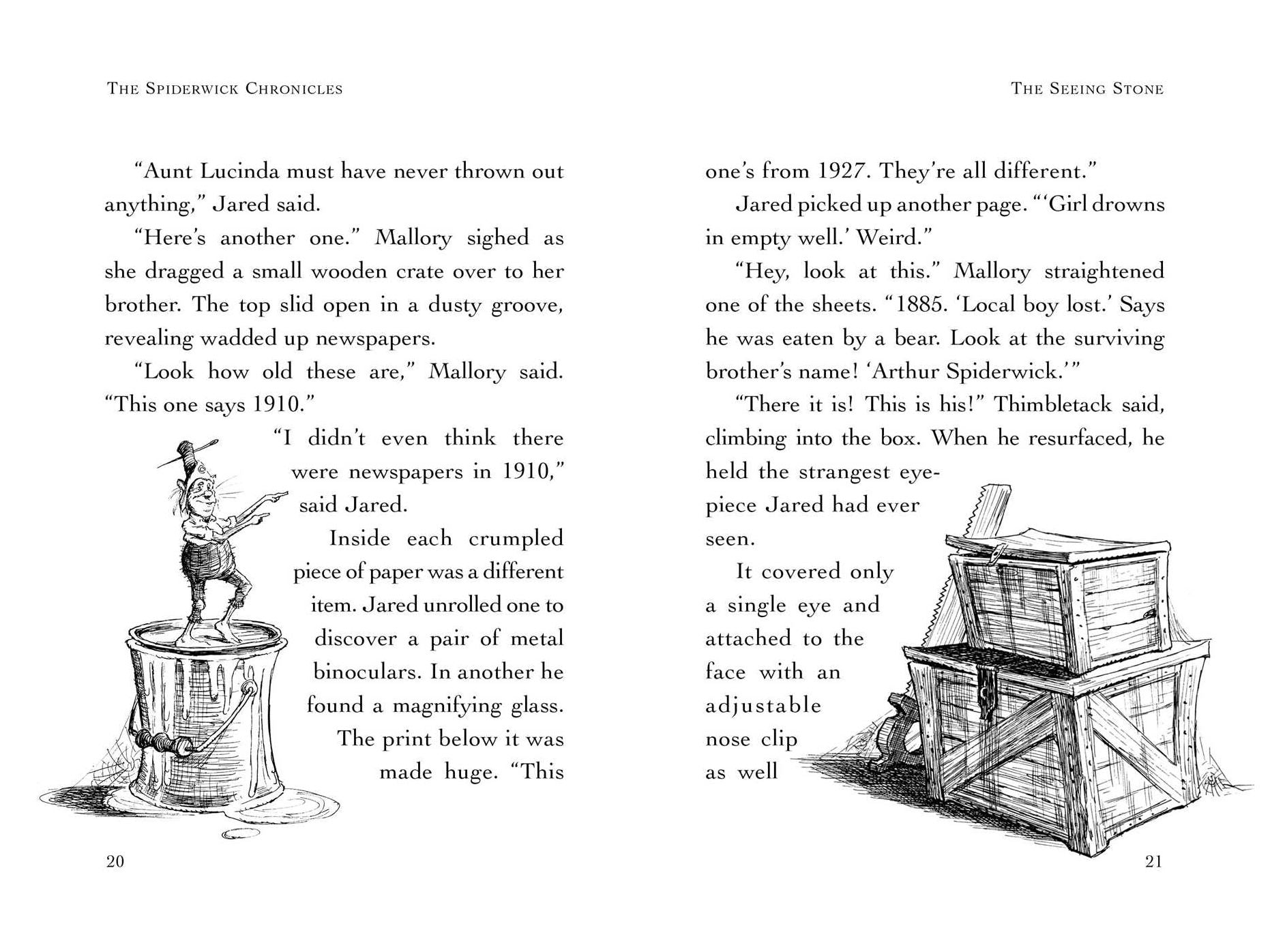 The Seeing Stone (Spiderwick Chronicles Series #2)