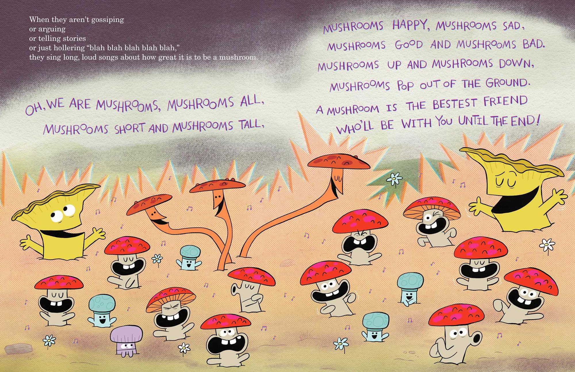 Monty and the Mushrooms