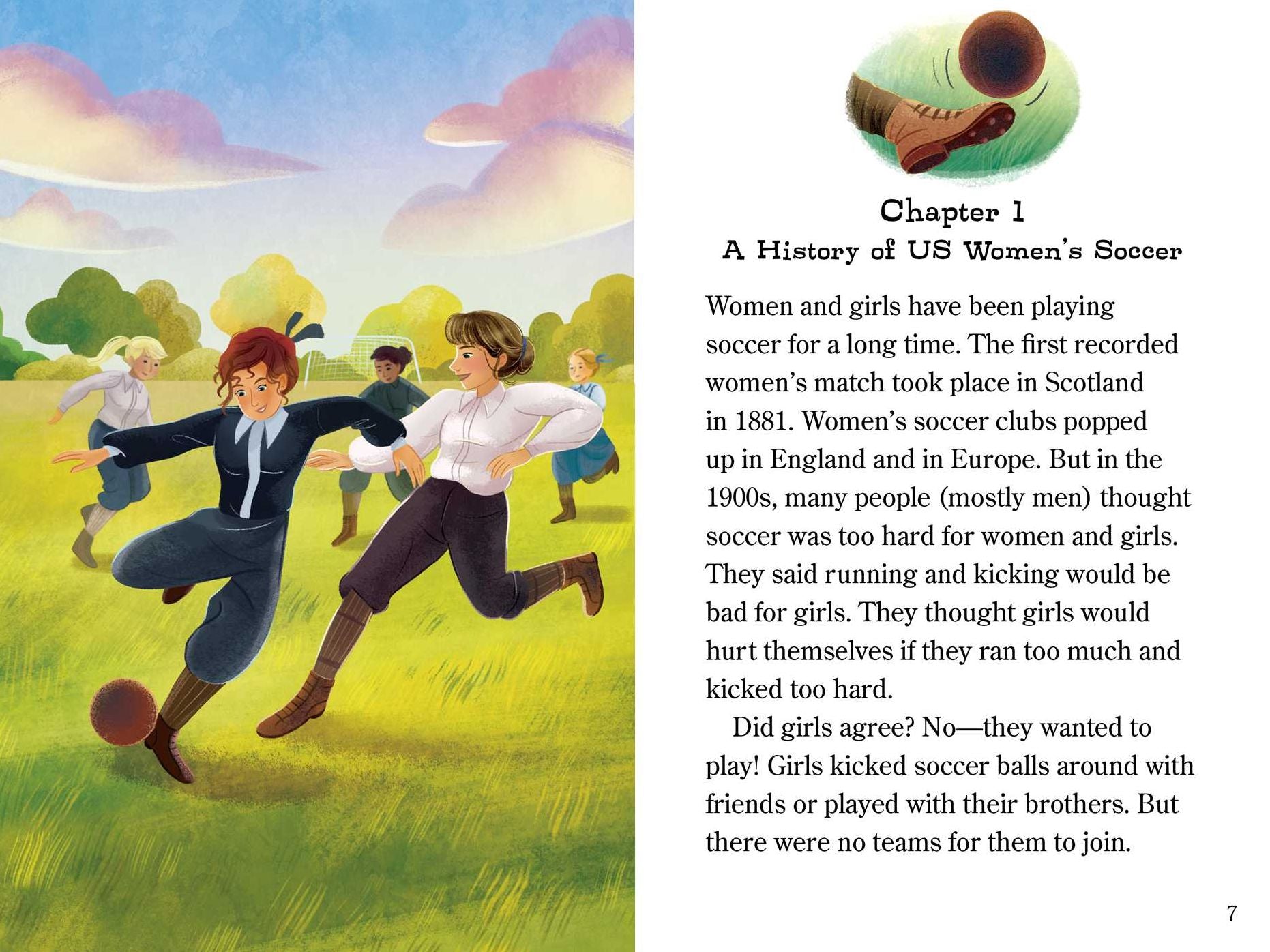Squad Goals: The Unstoppable Women of the US Women's National Soccer Team (Ready-to-Read Level 3)