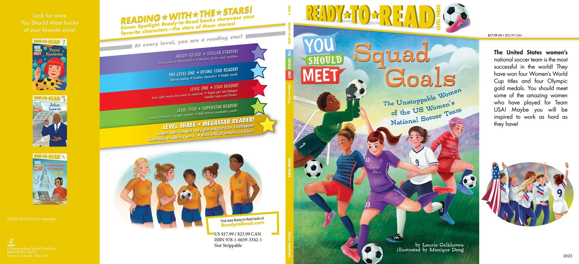 Squad Goals: The Unstoppable Women of the US Women's National Soccer Team (Ready-to-Read Level 3)