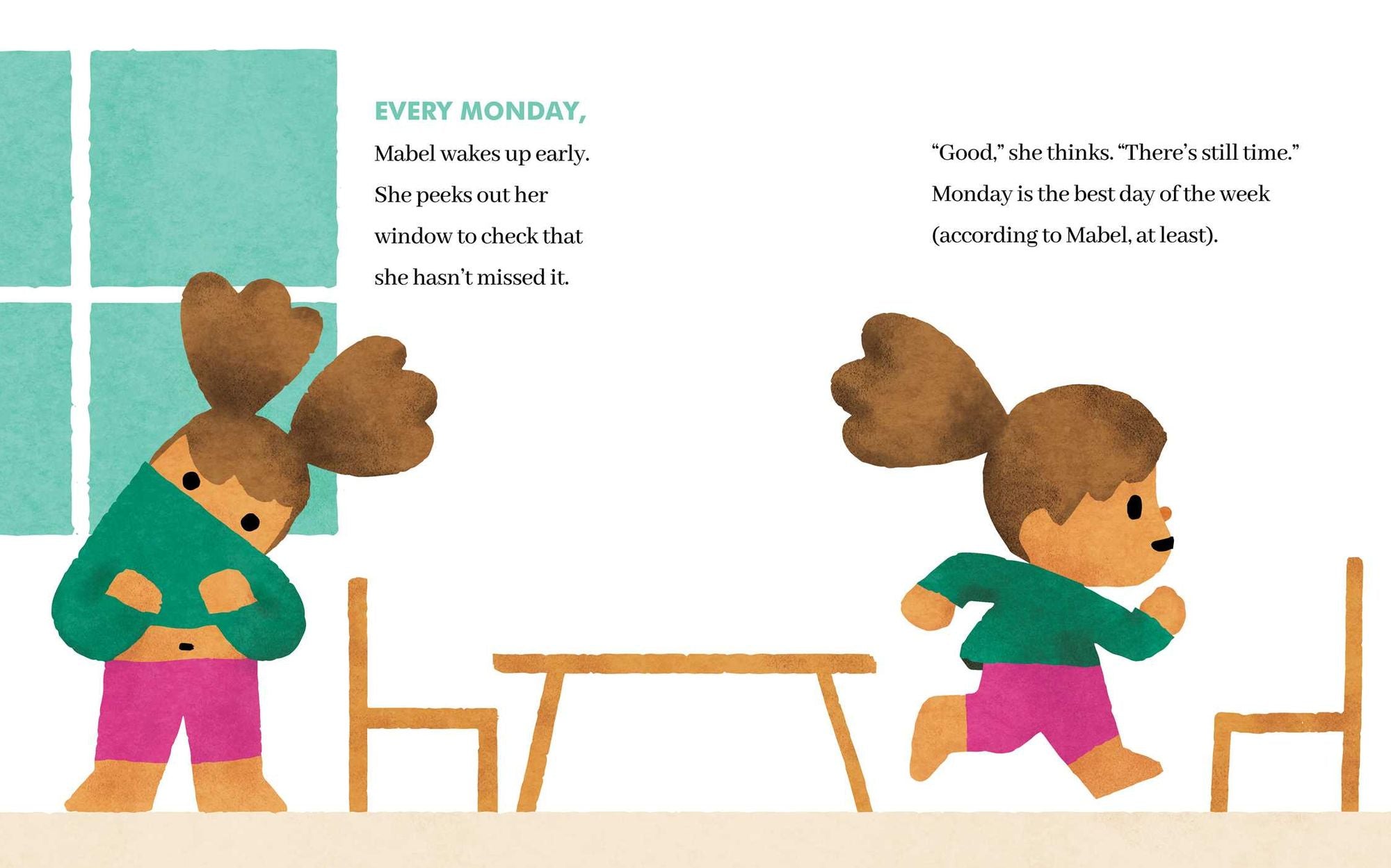 Every Monday Mabel (Caldecott Honor Book)