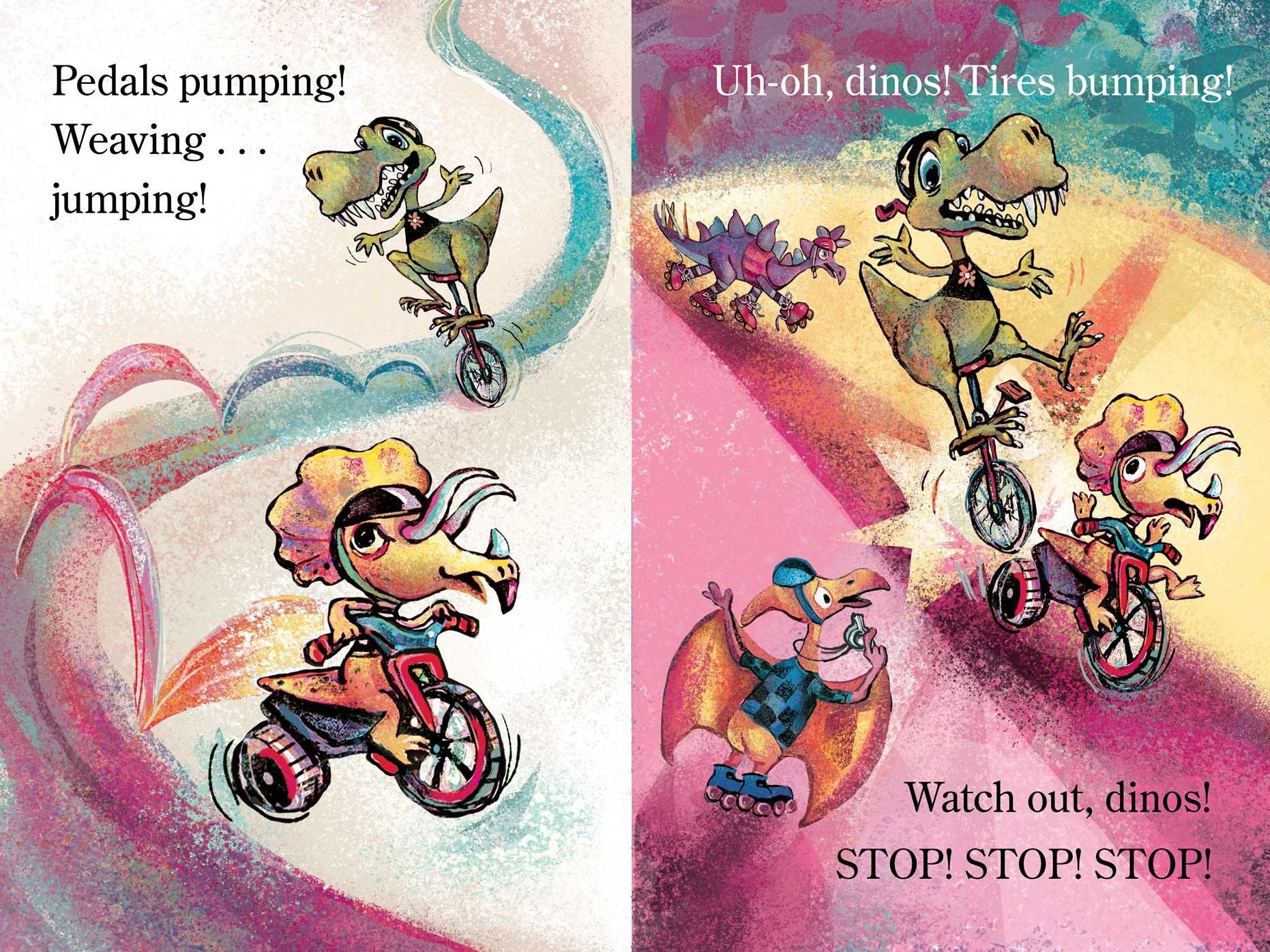 Go! Go! Dino!: Ready-to-Read Level 1