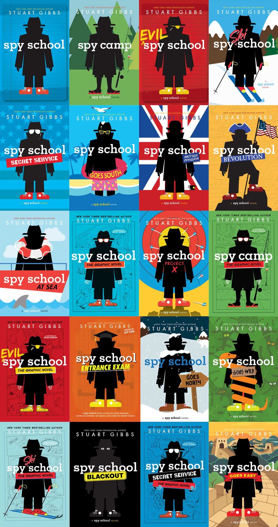 Spy School Entrance Exam: A Spy School Book of Devious Word Searches, Clever Crosswords, Sly Sudoku, and Other Top Secret Puzzles!