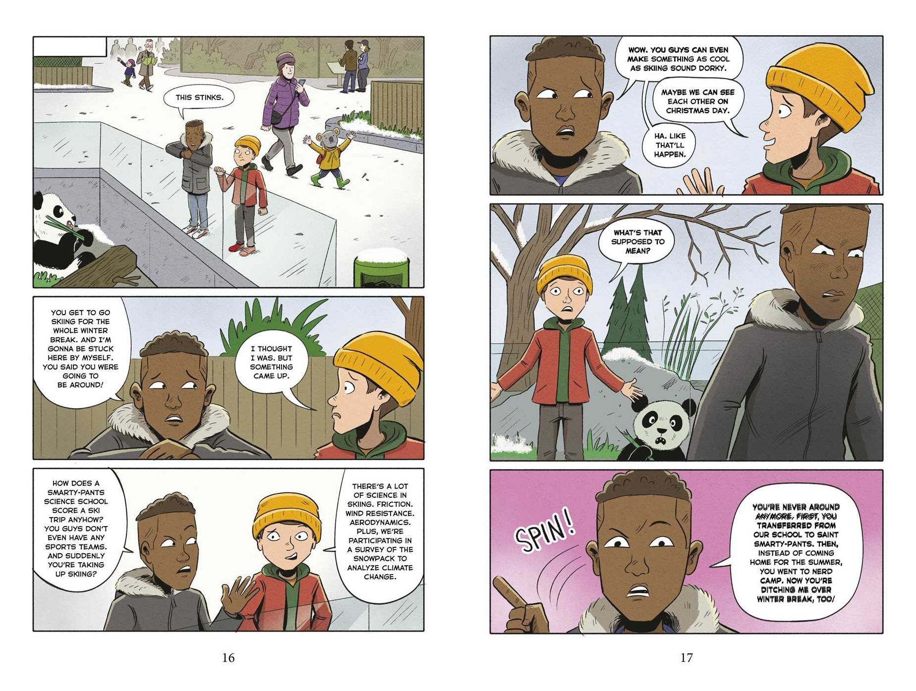 Spy Ski School the Graphic Novel