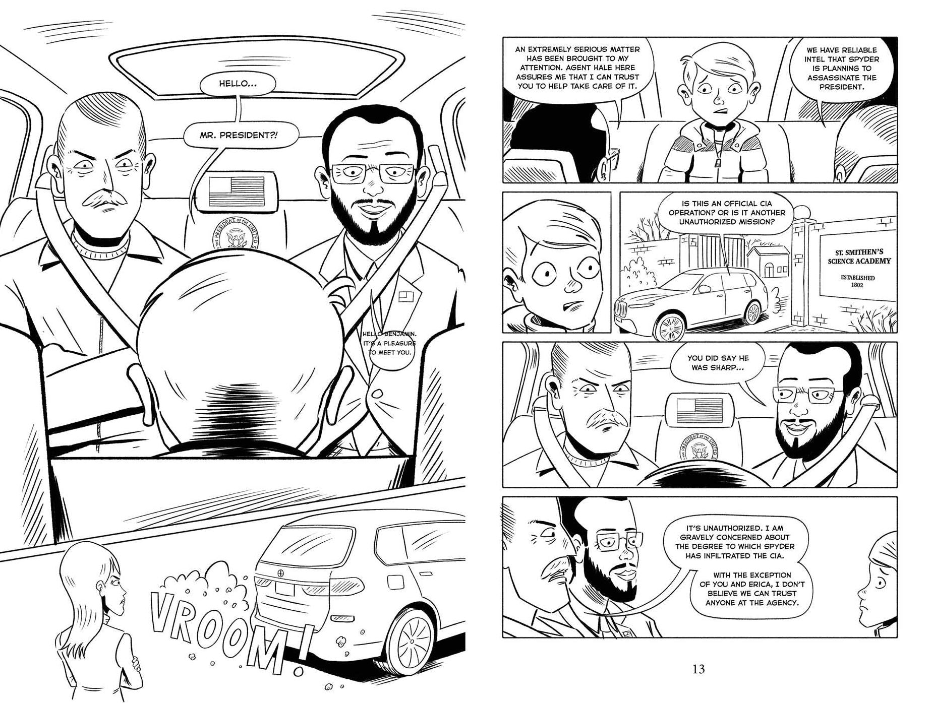 Spy School Secret Service the Graphic Novel