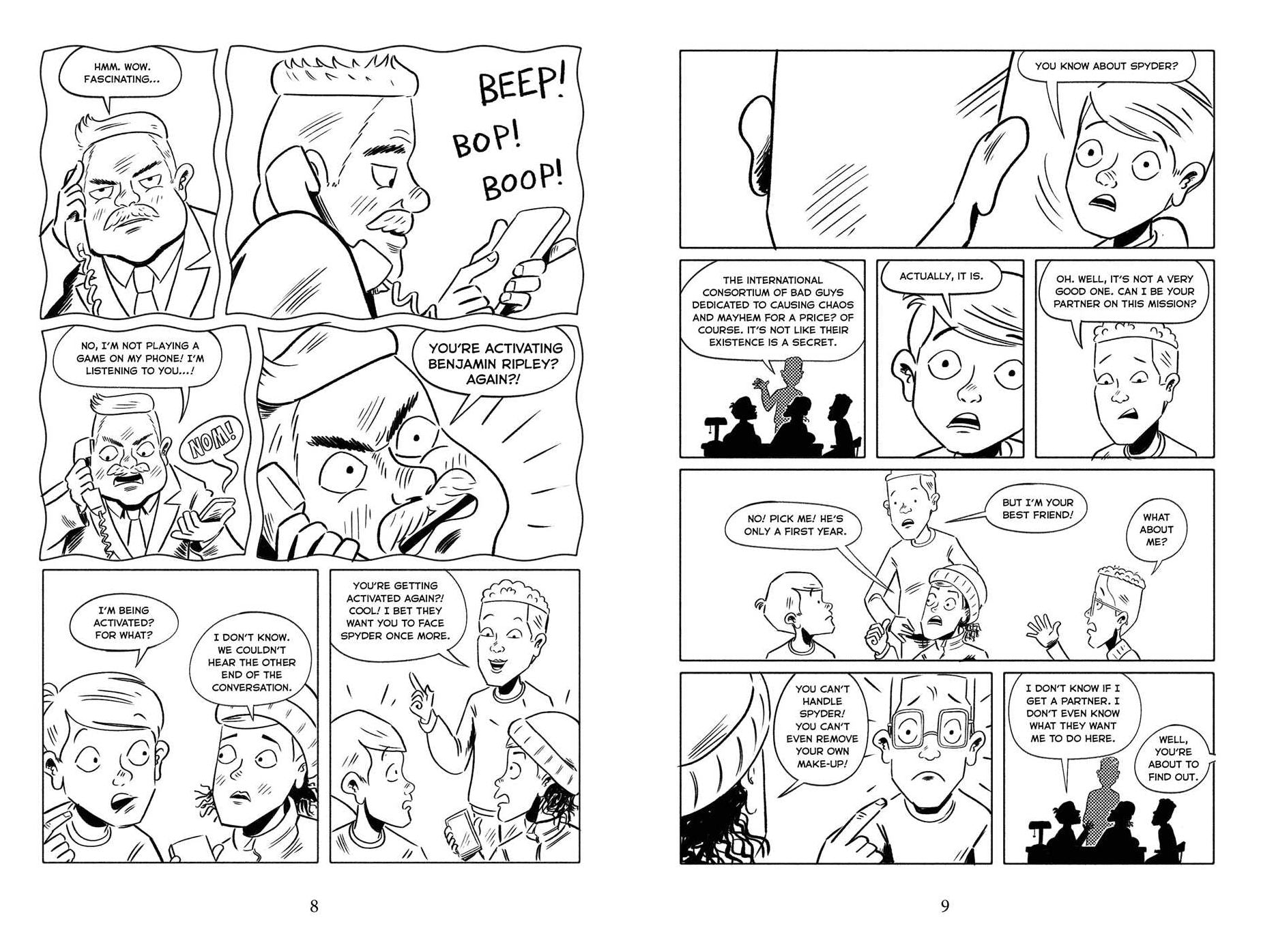 Spy School Secret Service the Graphic Novel