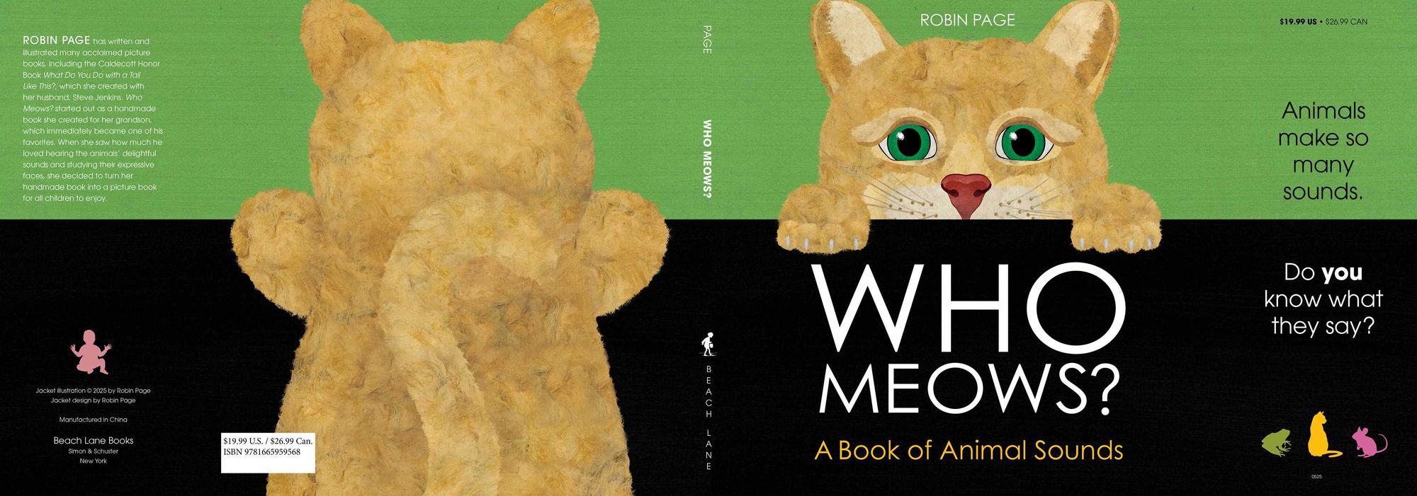 Who Meows?: A Book of Animal Sounds