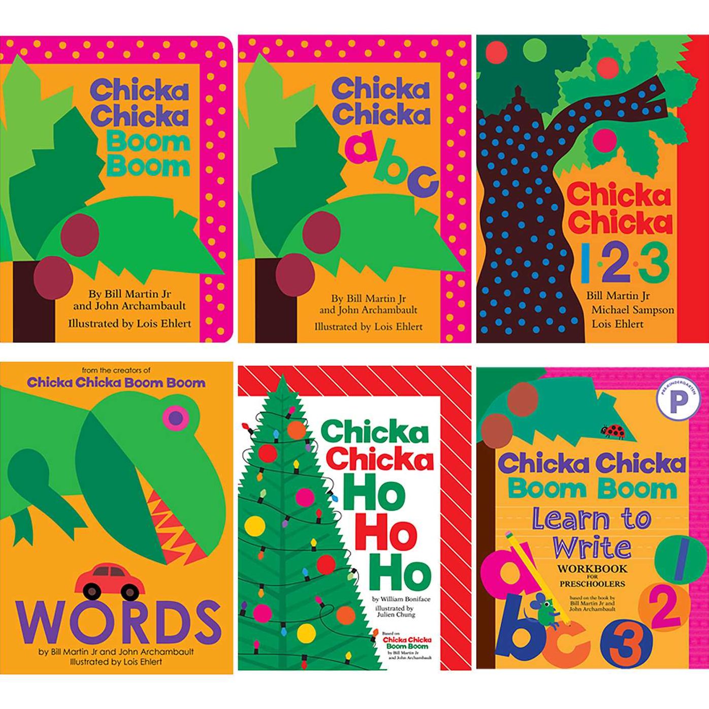 Chicka Chicka Boom Boom Learn to Write Workbook for Preschoolers: Writing Practice for Pen Control, Line Tracing, and Learning Letters and Numbers for Ages 3-5