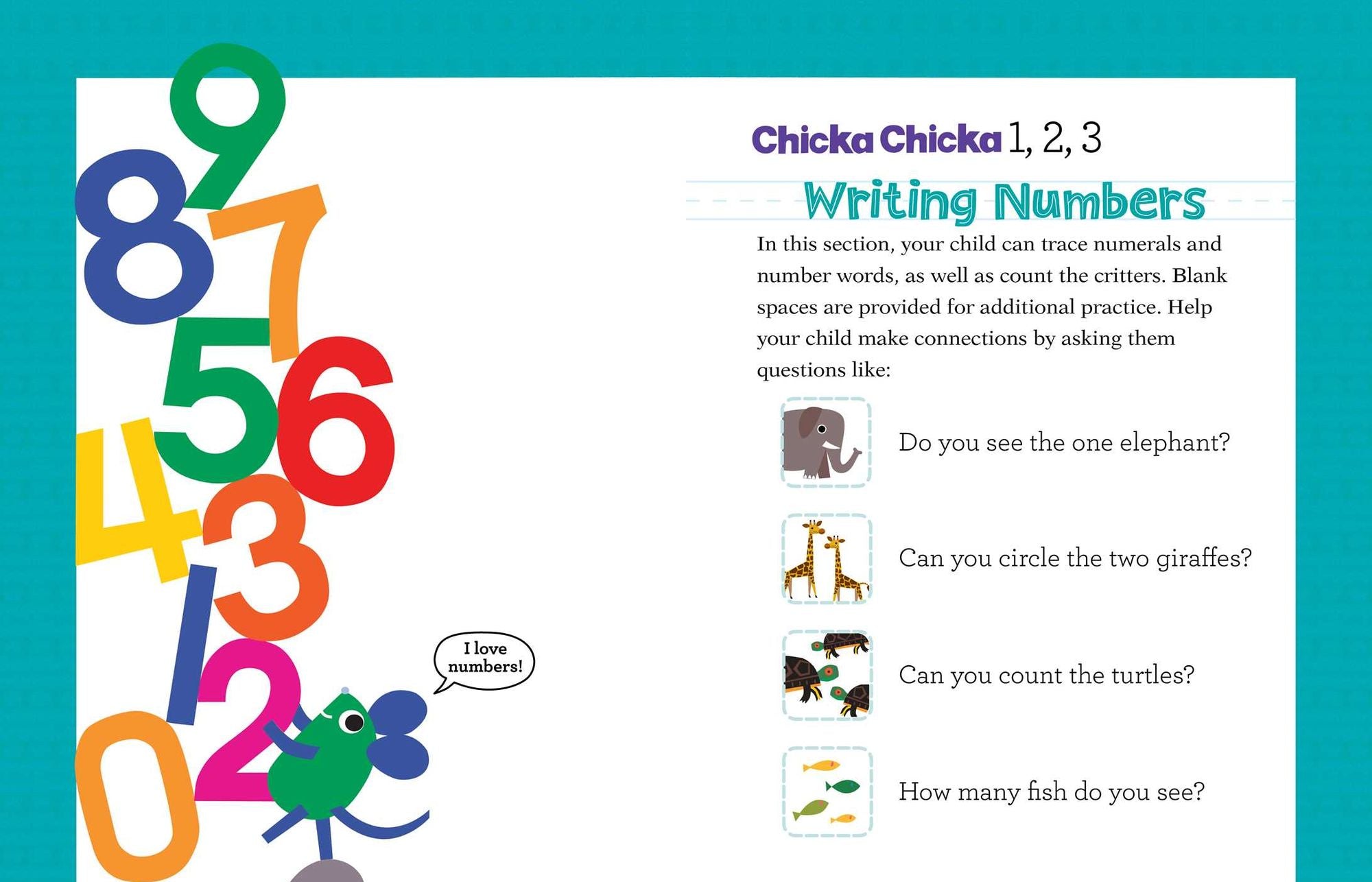 Chicka Chicka Boom Boom Learn to Write Workbook for Preschoolers: Writing Practice for Pen Control, Line Tracing, and Learning Letters and Numbers for Ages 3-5