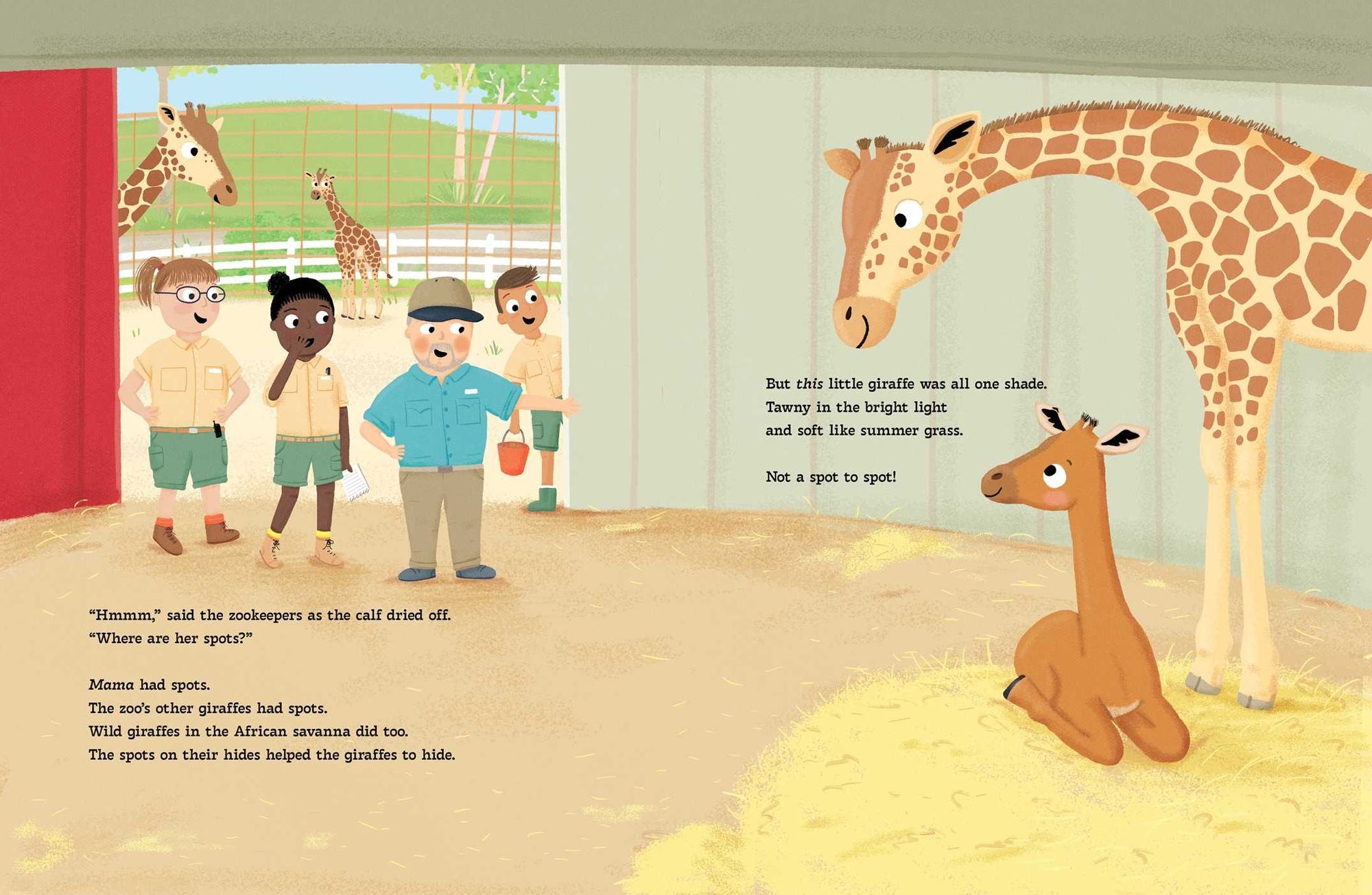 Not a Spot to Spot: The True Story of Kipekee, the Giraffe Born without Spots