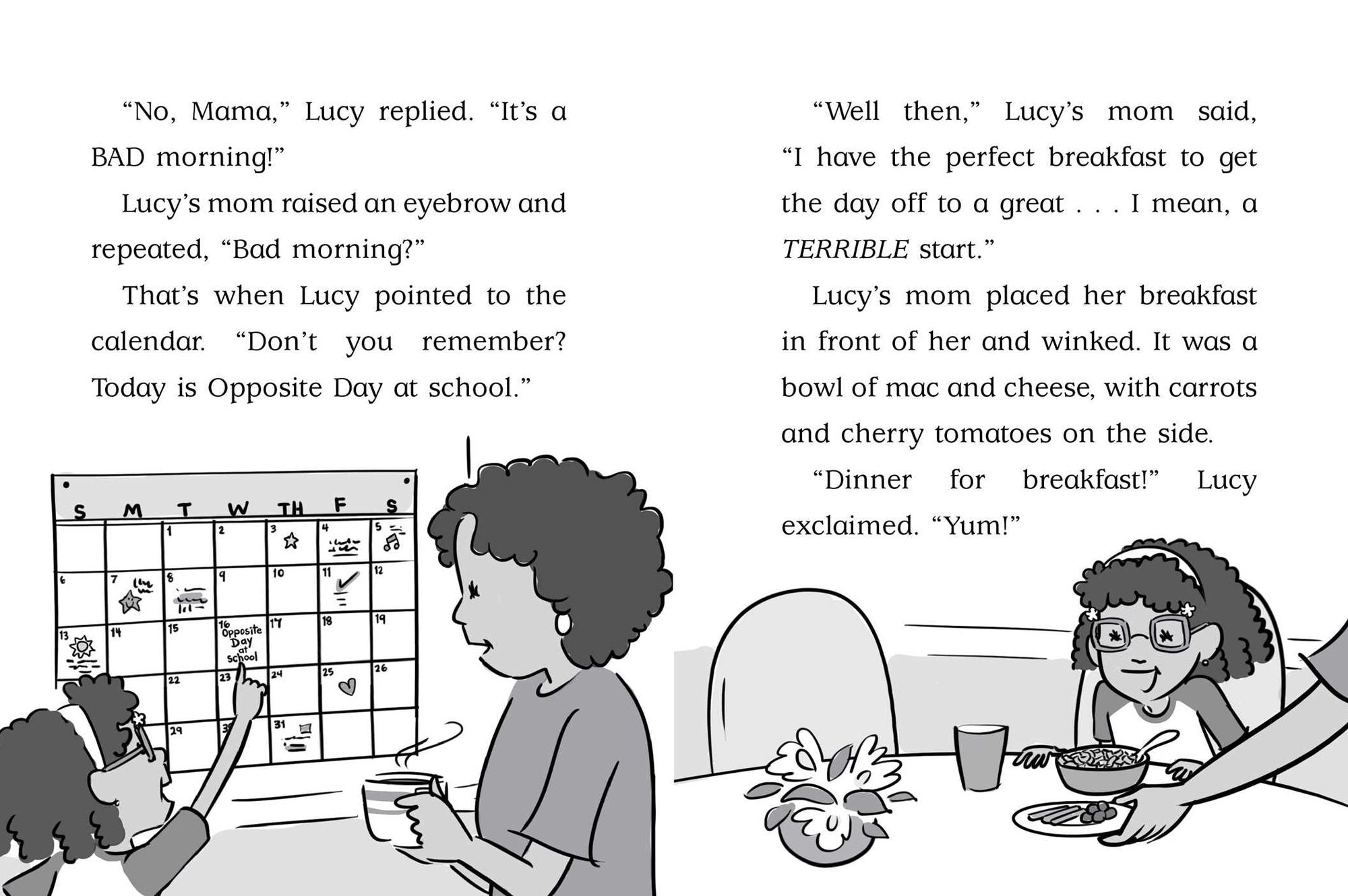 Lucy Lancaster It's Opposite Day!