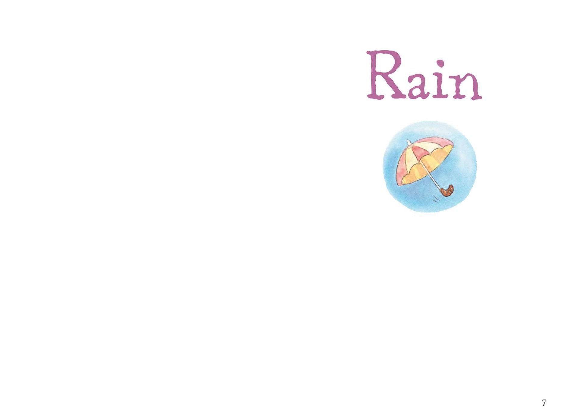 From Rain Clouds to Rainbows: Rain; Clouds; Rainbow