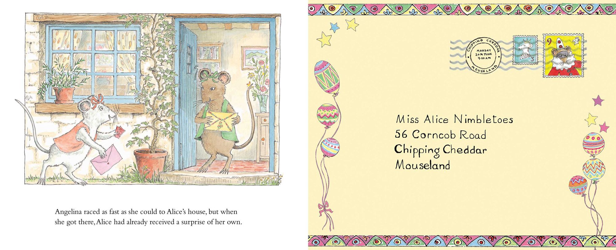 Angelina's Invitation to the Ballet