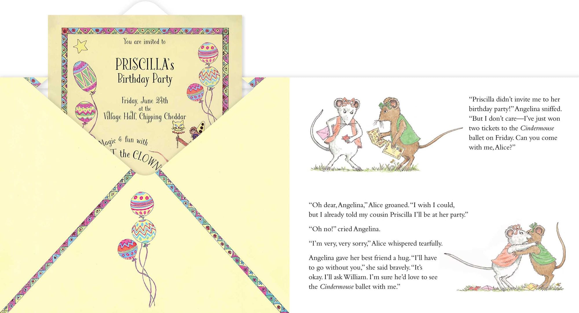 Angelina's Invitation to the Ballet