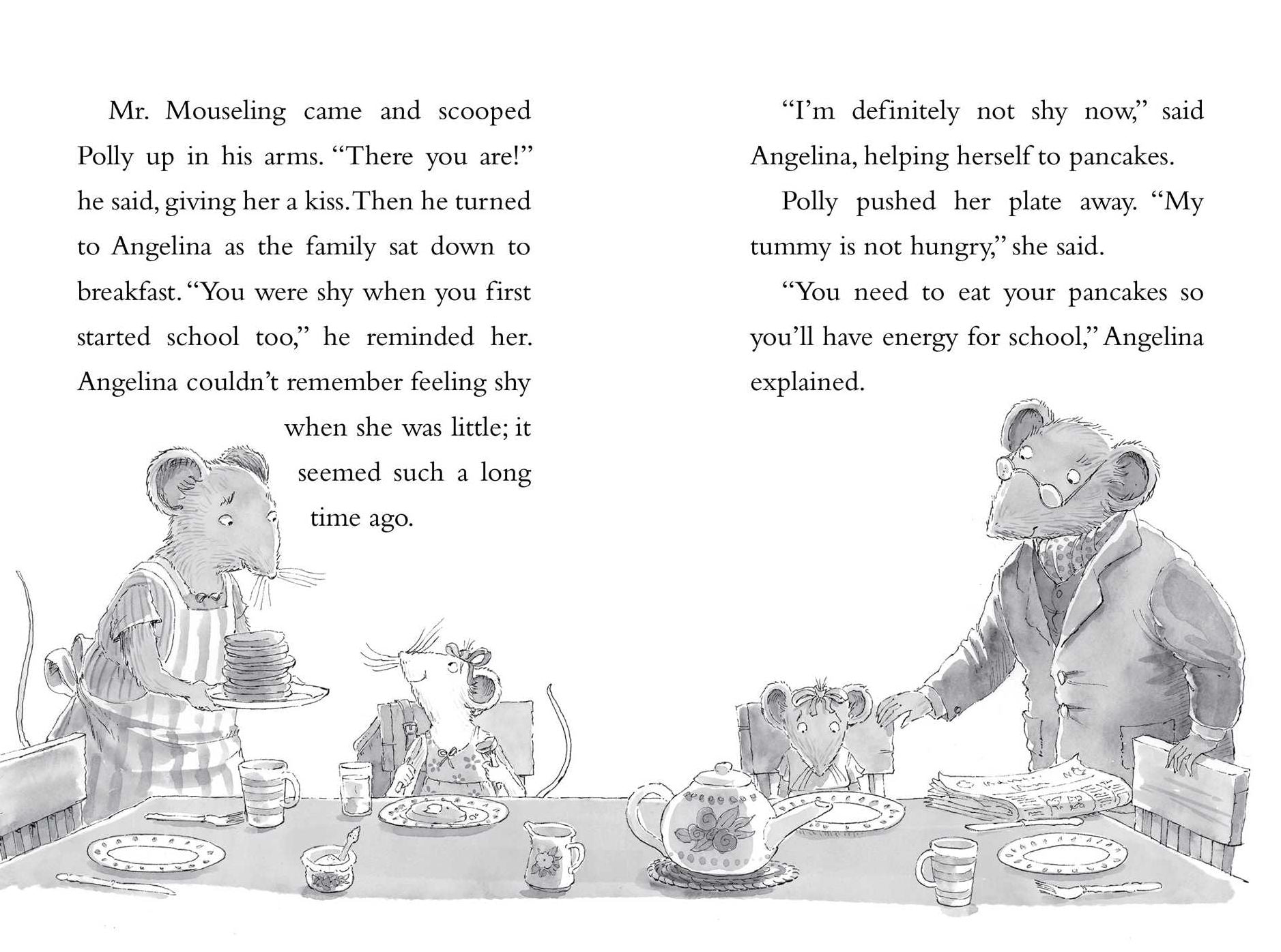 Angelina Ballerina 4 Ballet-Filled Chapter Books in 1!: Best Big Sister Ever!; Angelina Ballerina's Ballet Tour; Angelina Ballerina and the Dancing Princess; Angelina Ballerina and the Fancy Dress Day