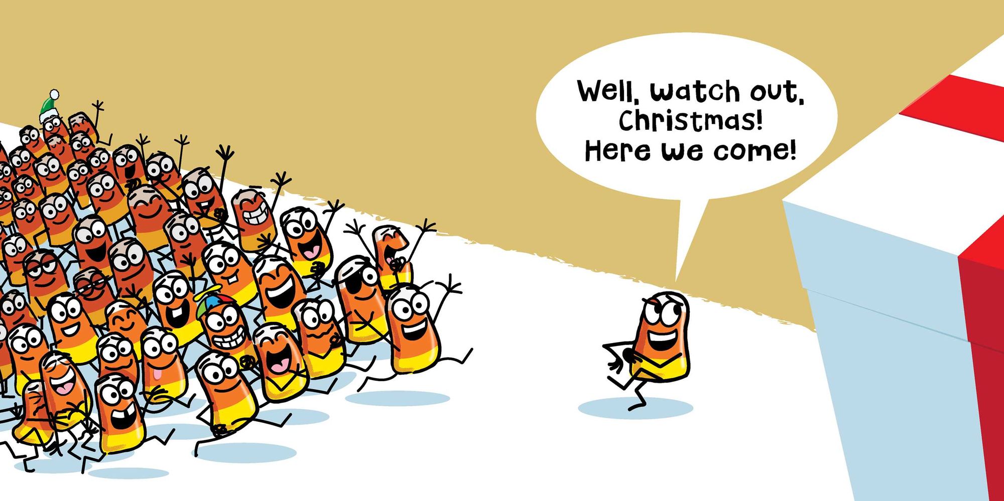 Candy Corn Christmas!