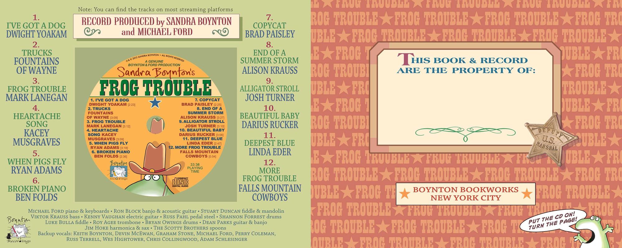 Frog Trouble: and Eleven Other Pretty Serious Songs