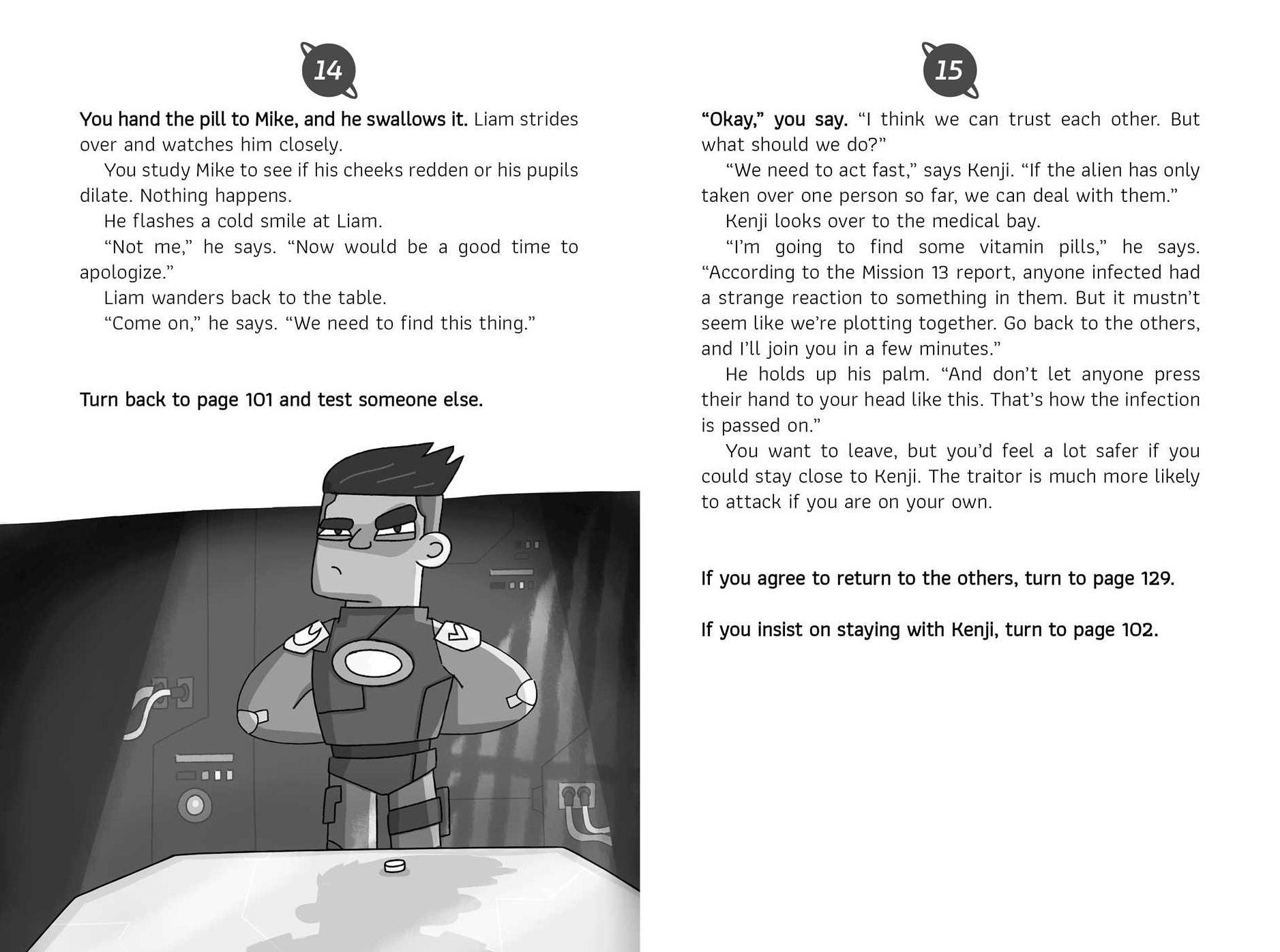 Traitors in Space: A Pick-Your-Own-Path Adventure