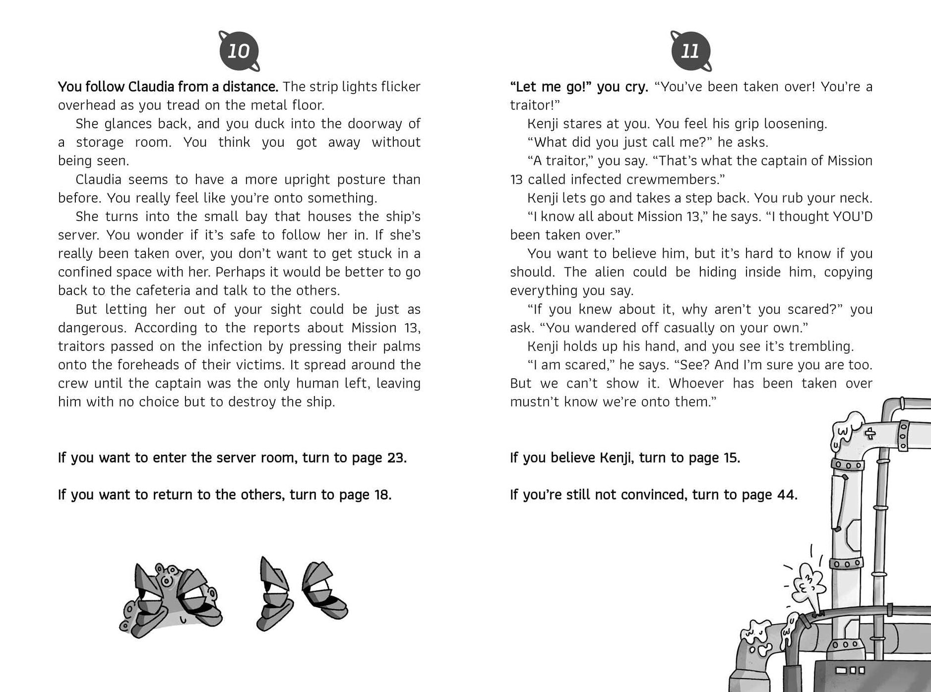 Traitors in Space: A Pick-Your-Own-Path Adventure