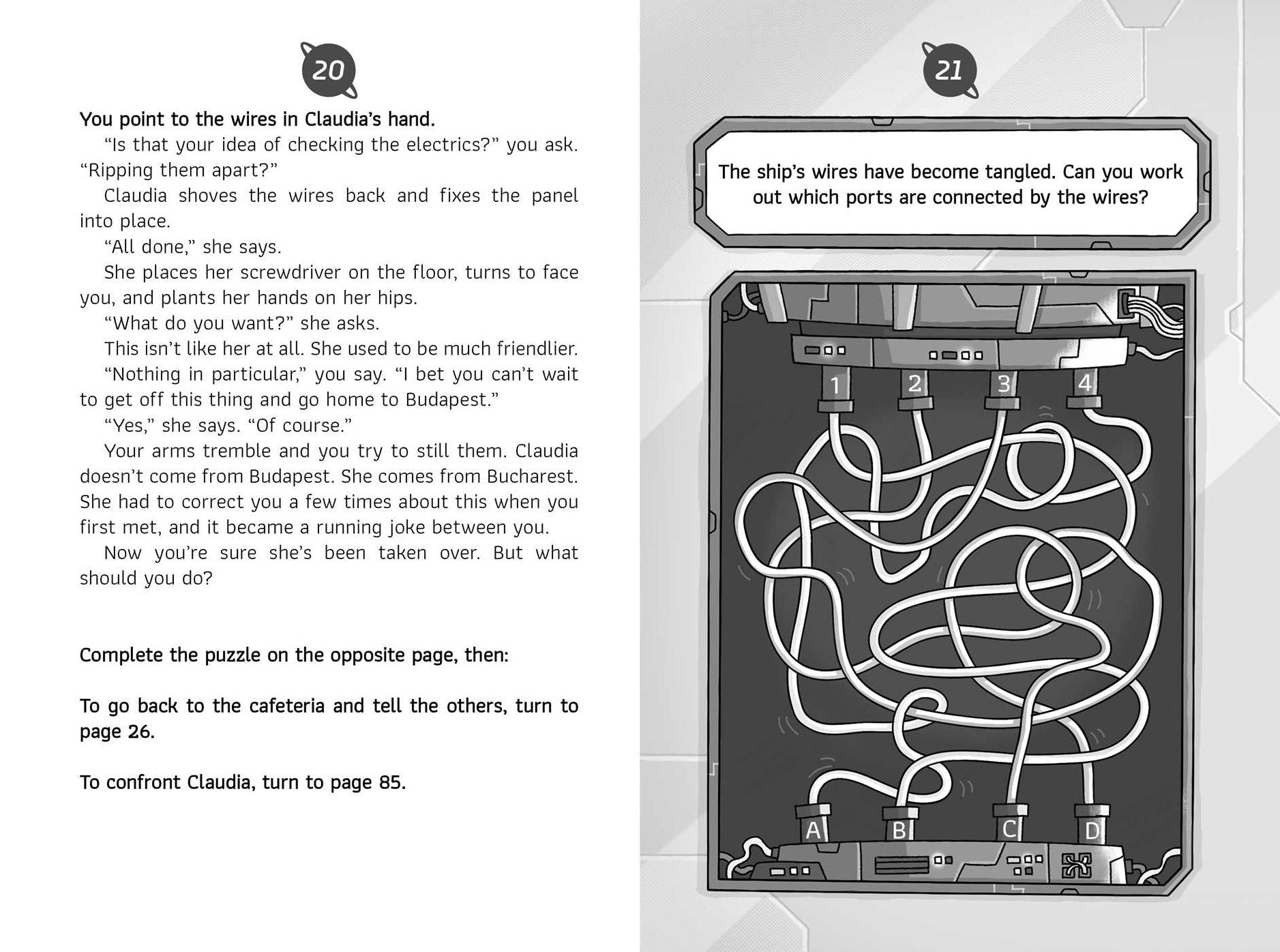 Traitors in Space: A Pick-Your-Own-Path Adventure