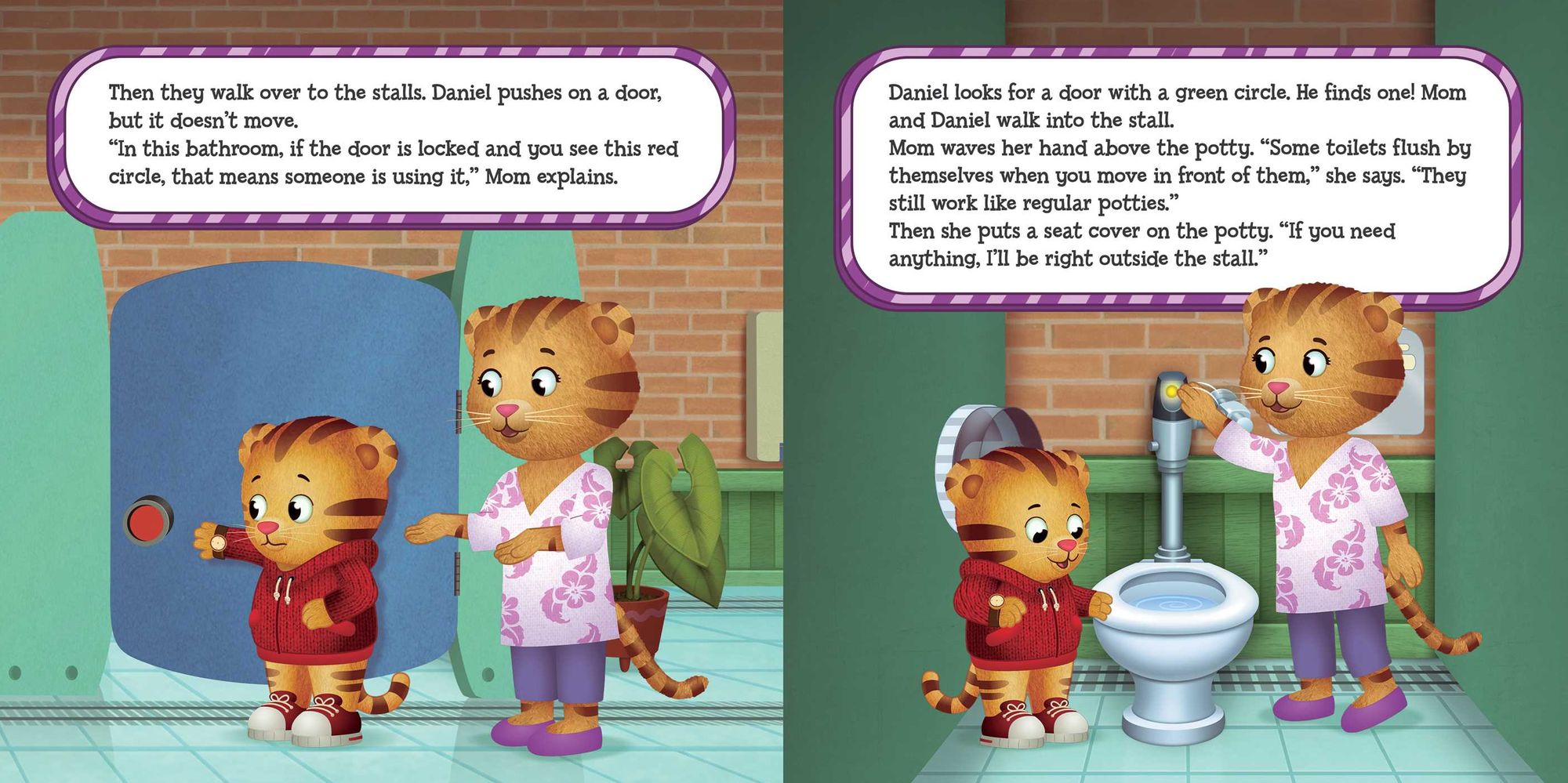 Daniel Tries a New Potty