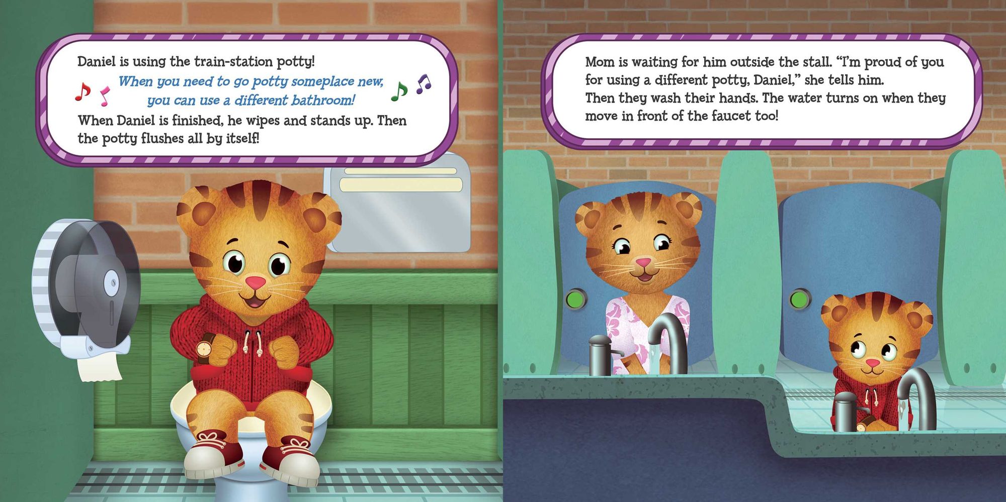 Daniel Tries a New Potty
