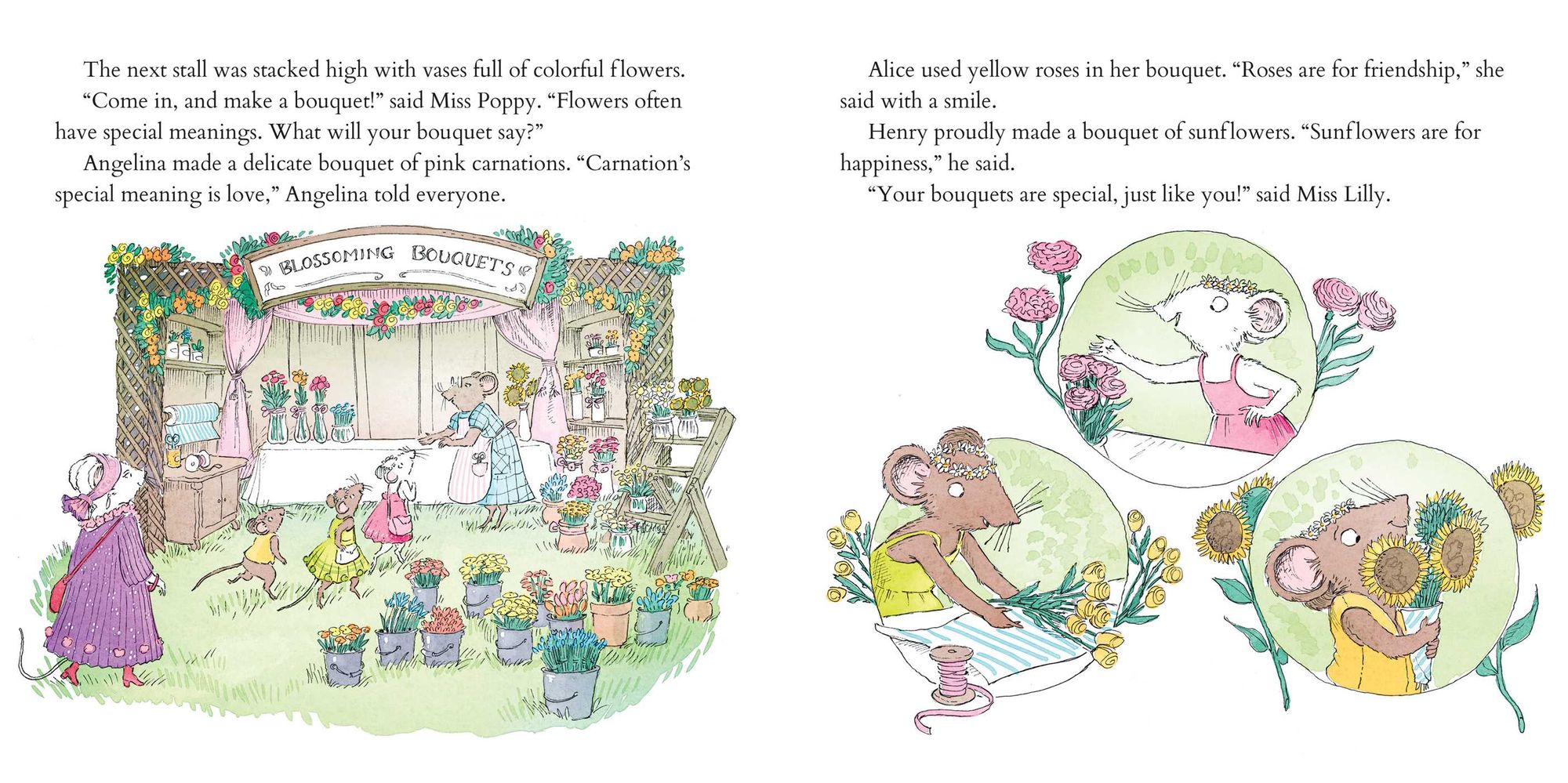 Angelina Ballerina and the Flower Show