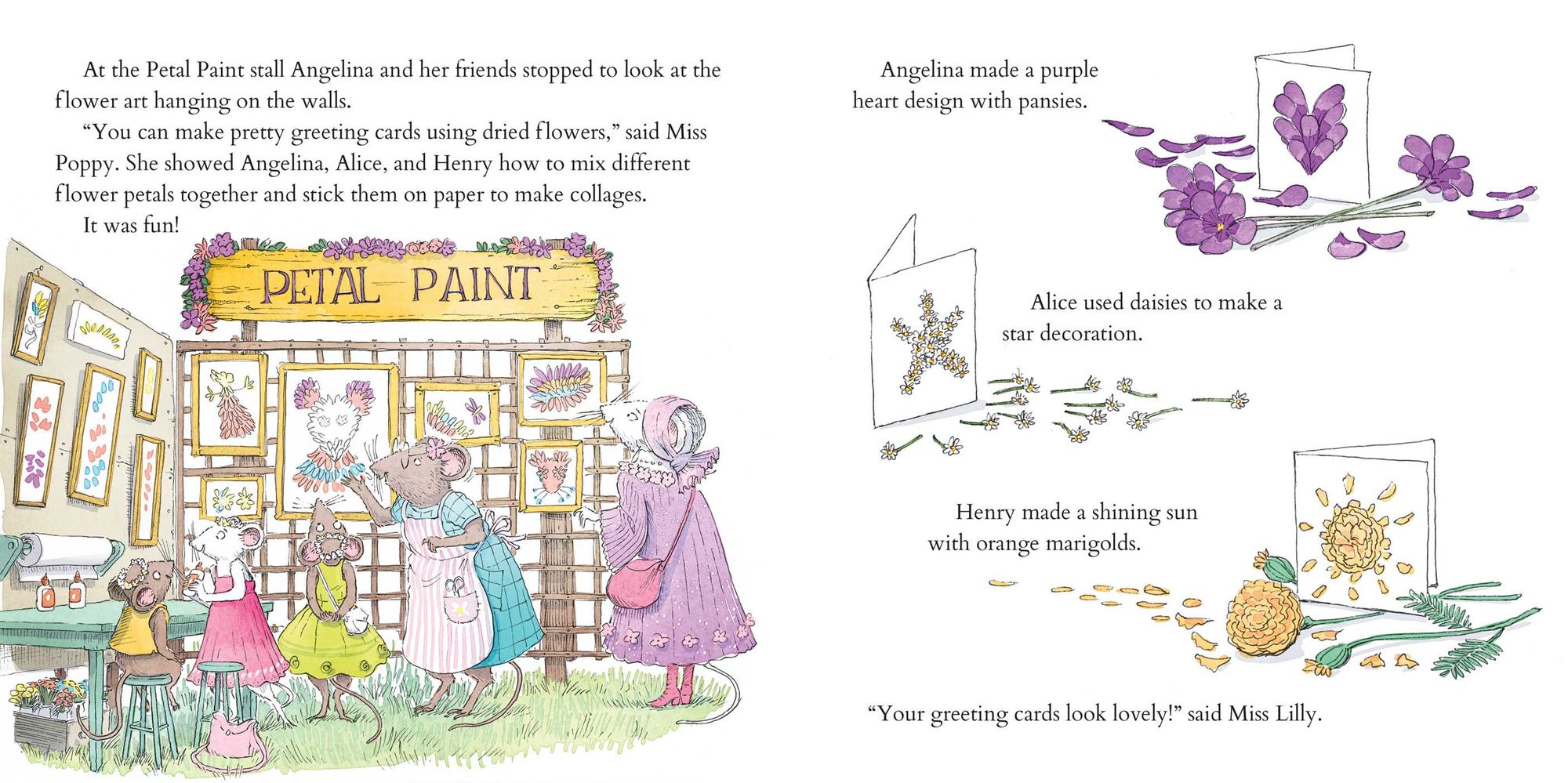 Angelina Ballerina and the Flower Show