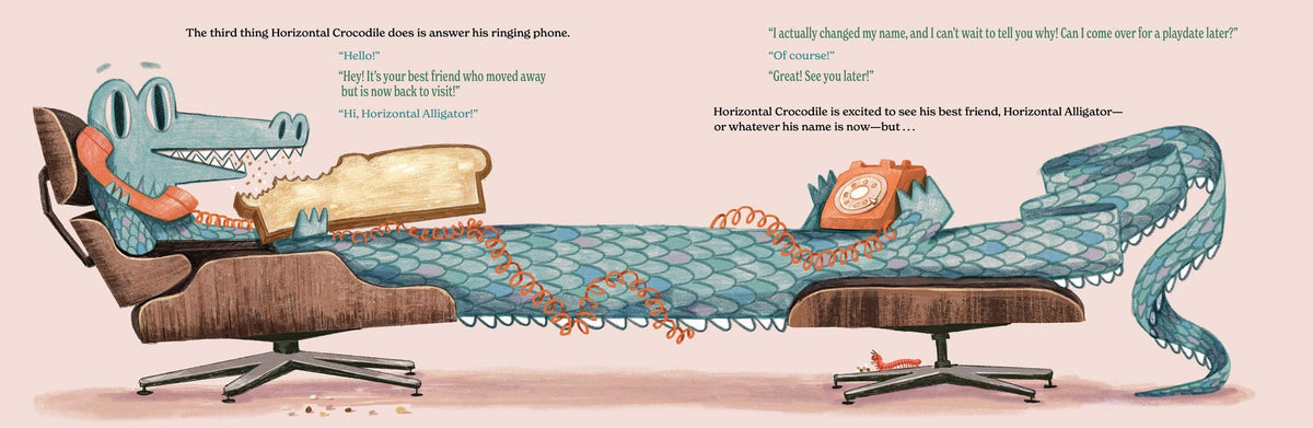 Horizontal Crocodile