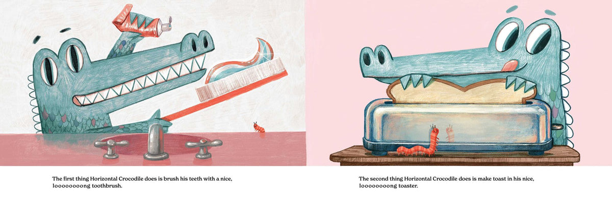 Horizontal Crocodile