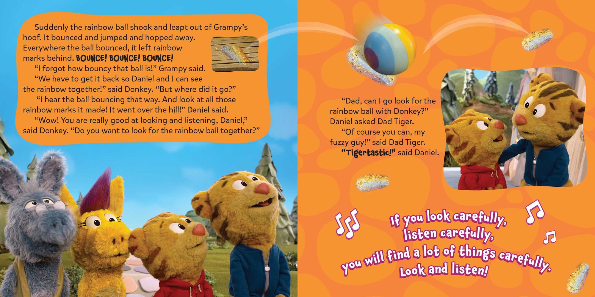 Donkey Hodie Meets Daniel Tiger