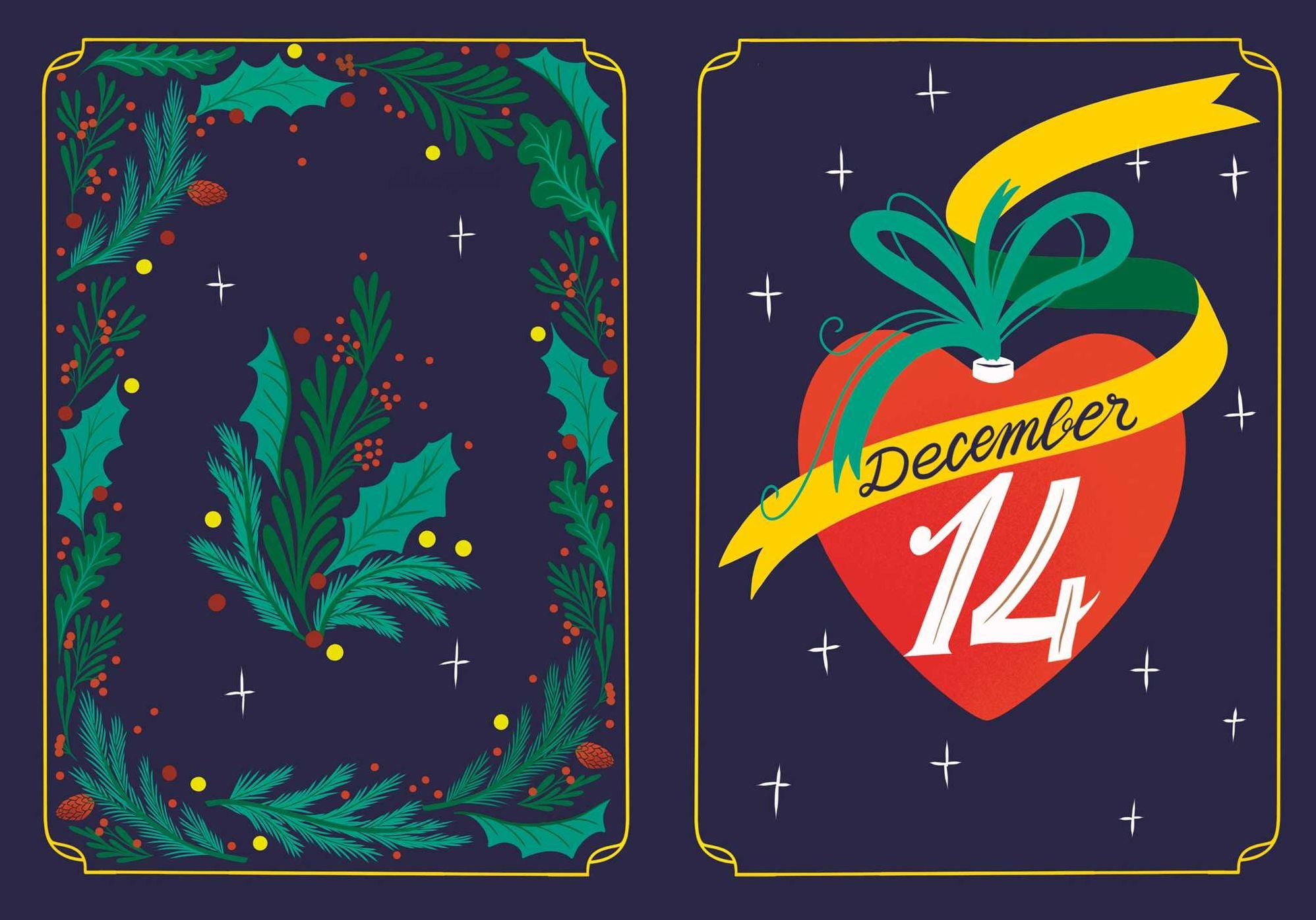A Heart for Christmas: Advent Romance