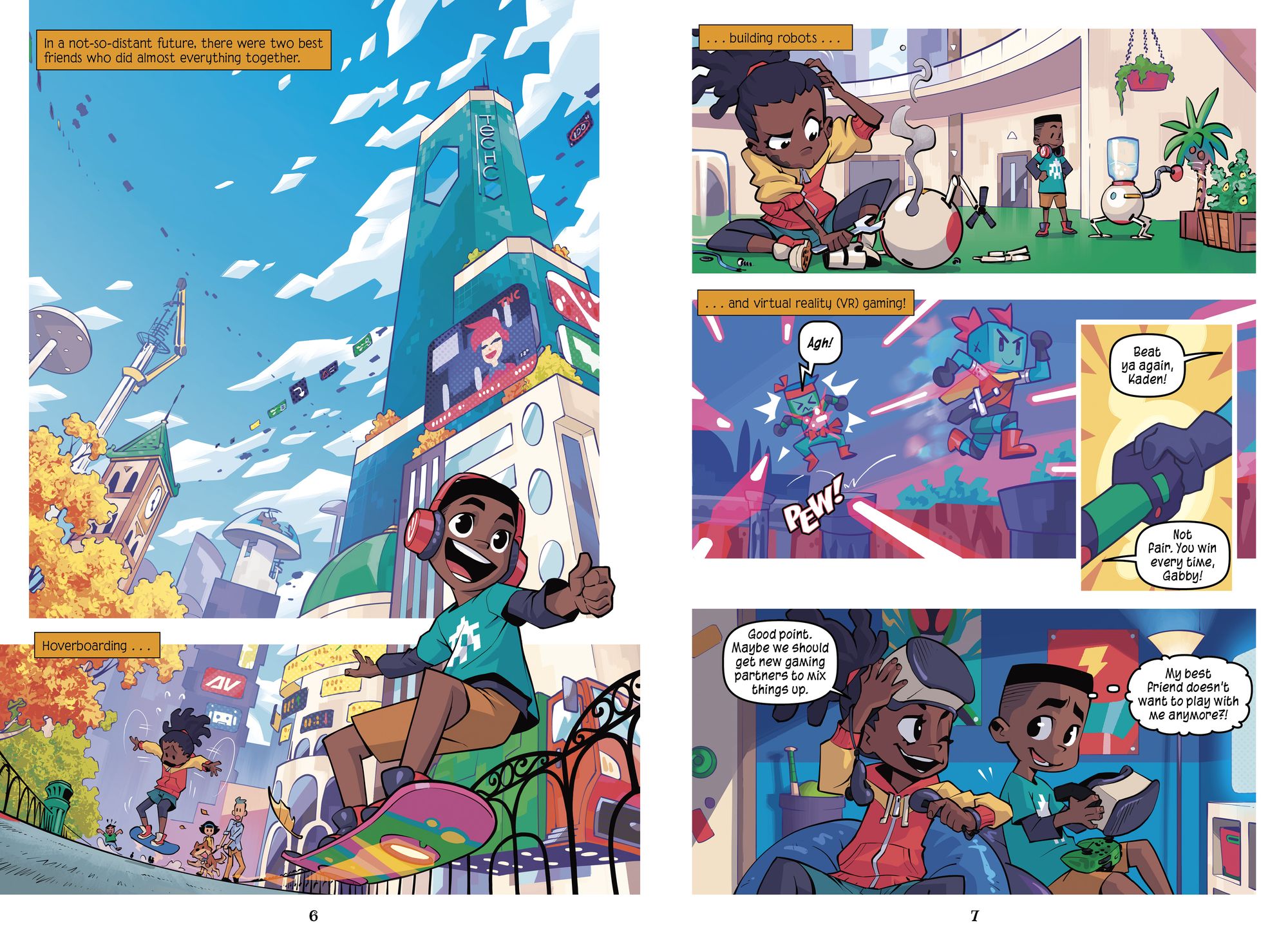 The Snow Queen's Gaming Quest: A Graphic Novel