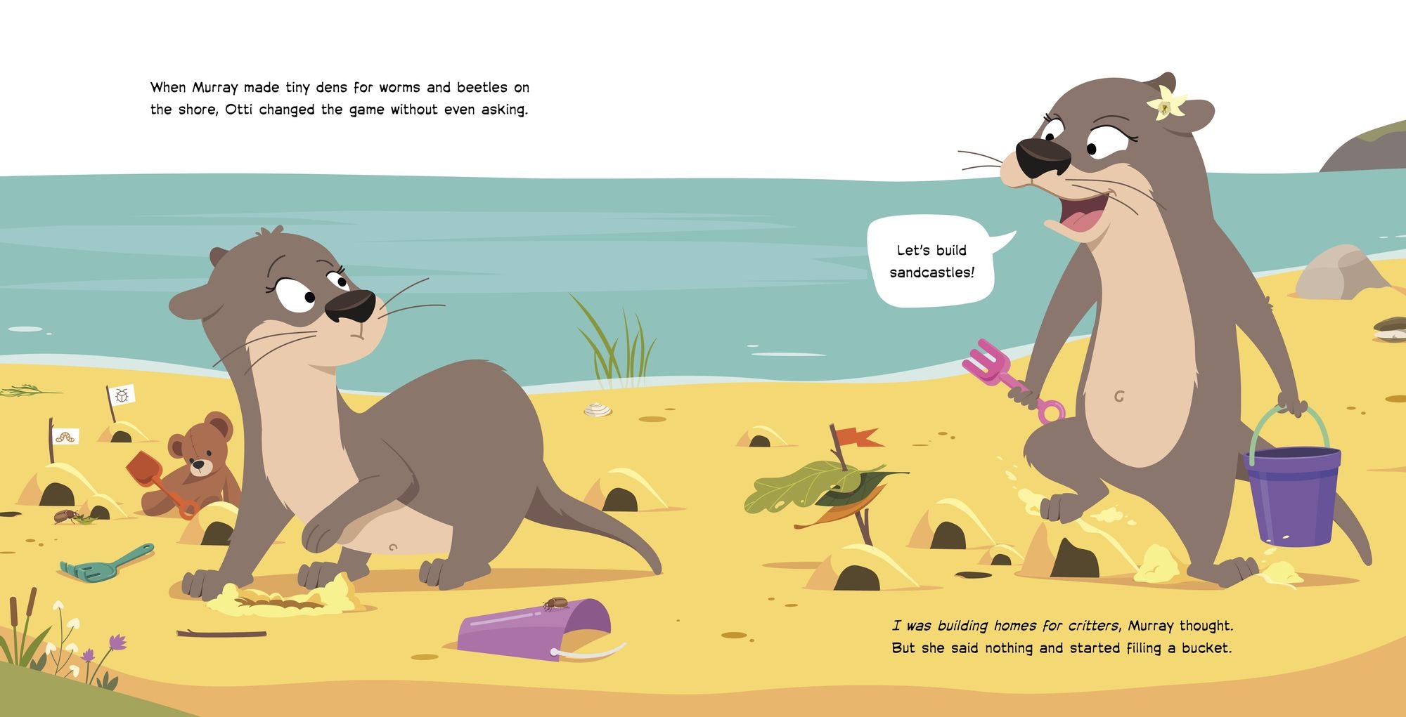 The Otter in Charge: A Conflict Resolution Story