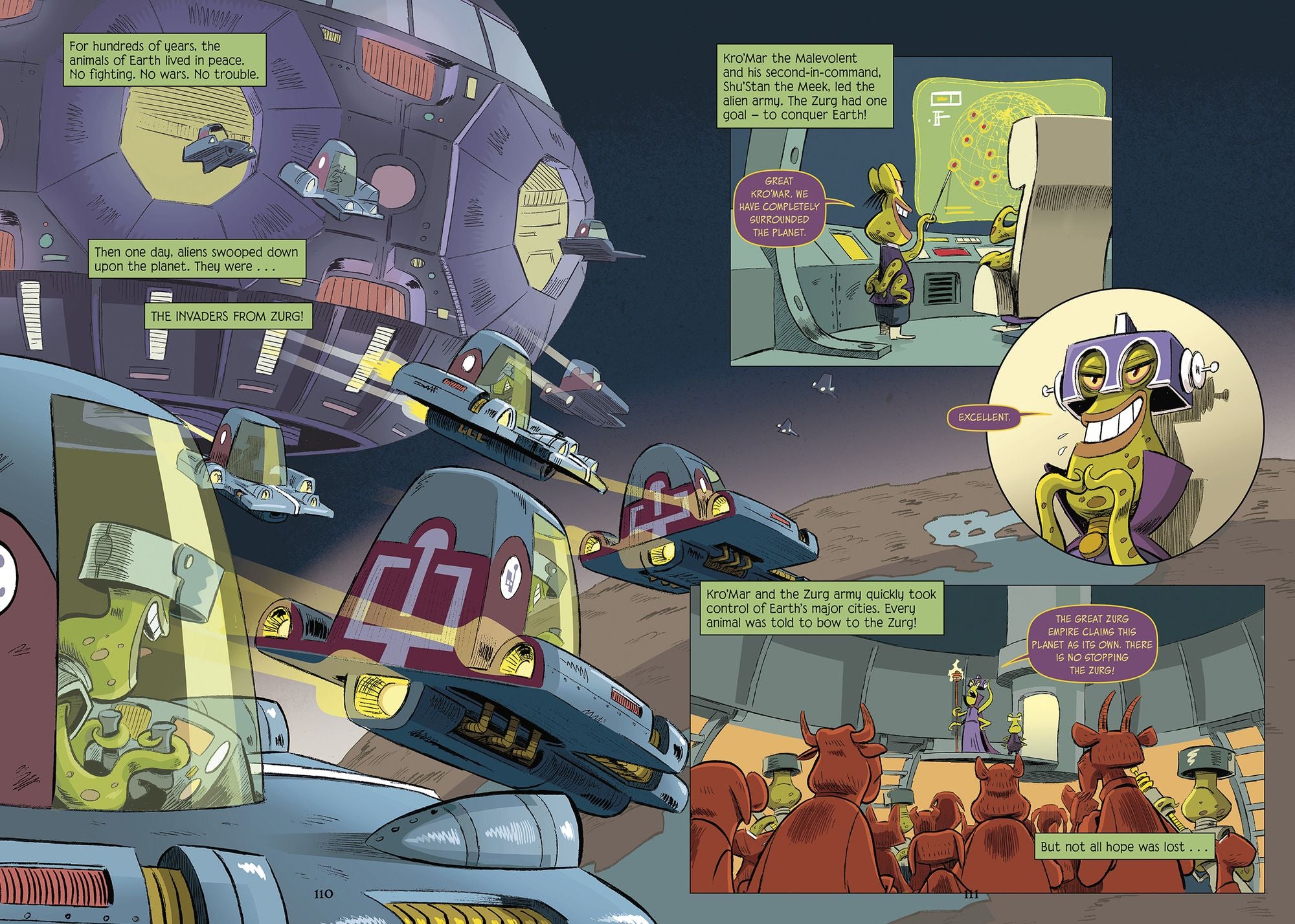 Far Out Fables: Five Full-Color Graphic Novels