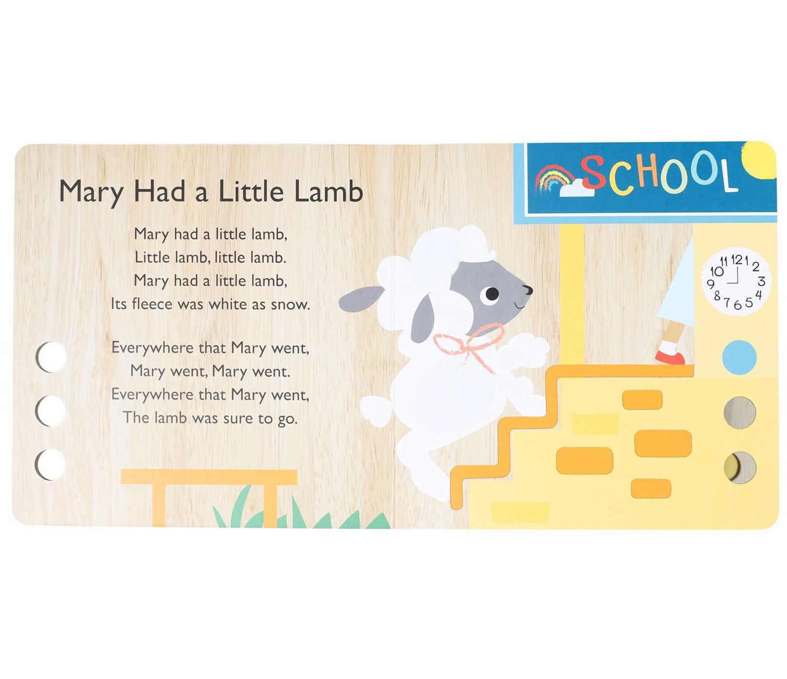 Touch and Trace Nursery Rhymes: The Wheels on the Bus