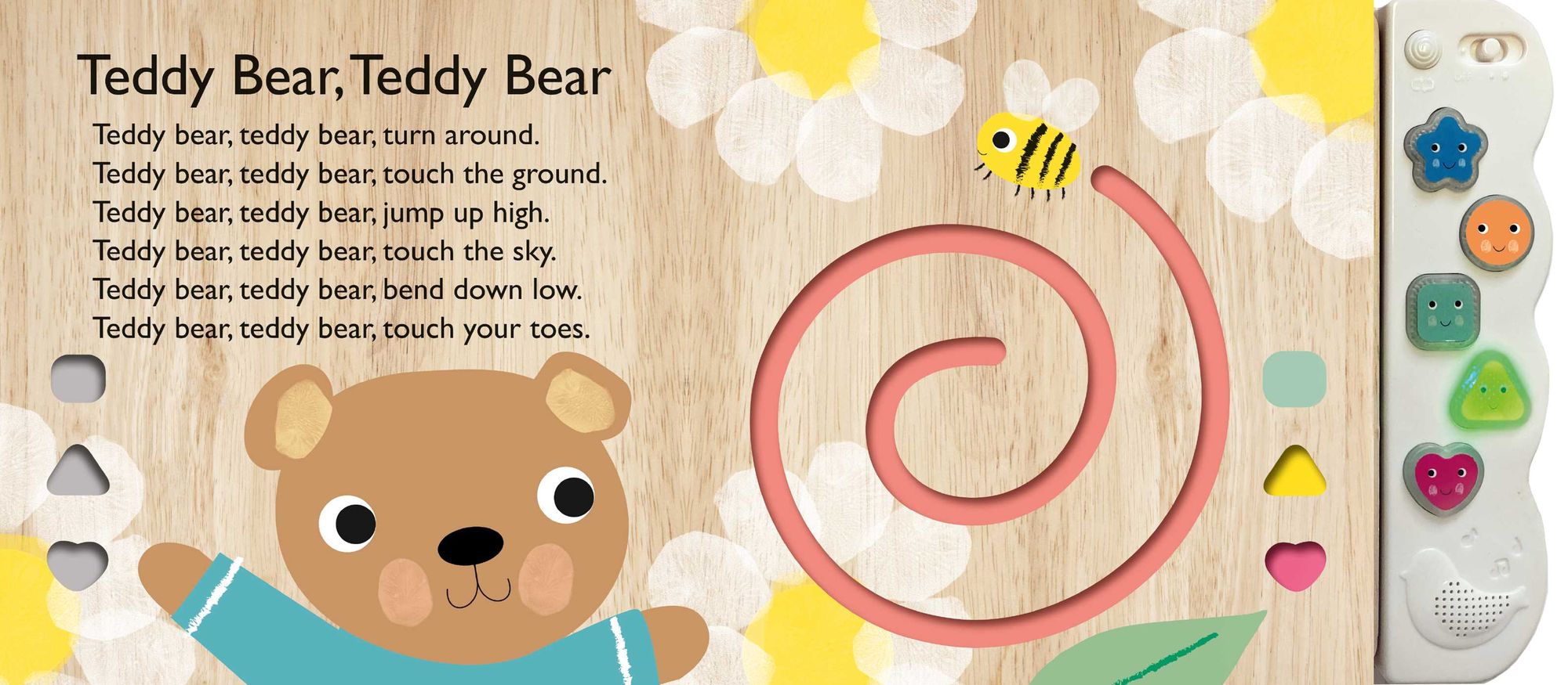 Touch and Trace Nursery Rhymes: Twinkle, Twinkle Little Star with 5-Buttton Light and Sound