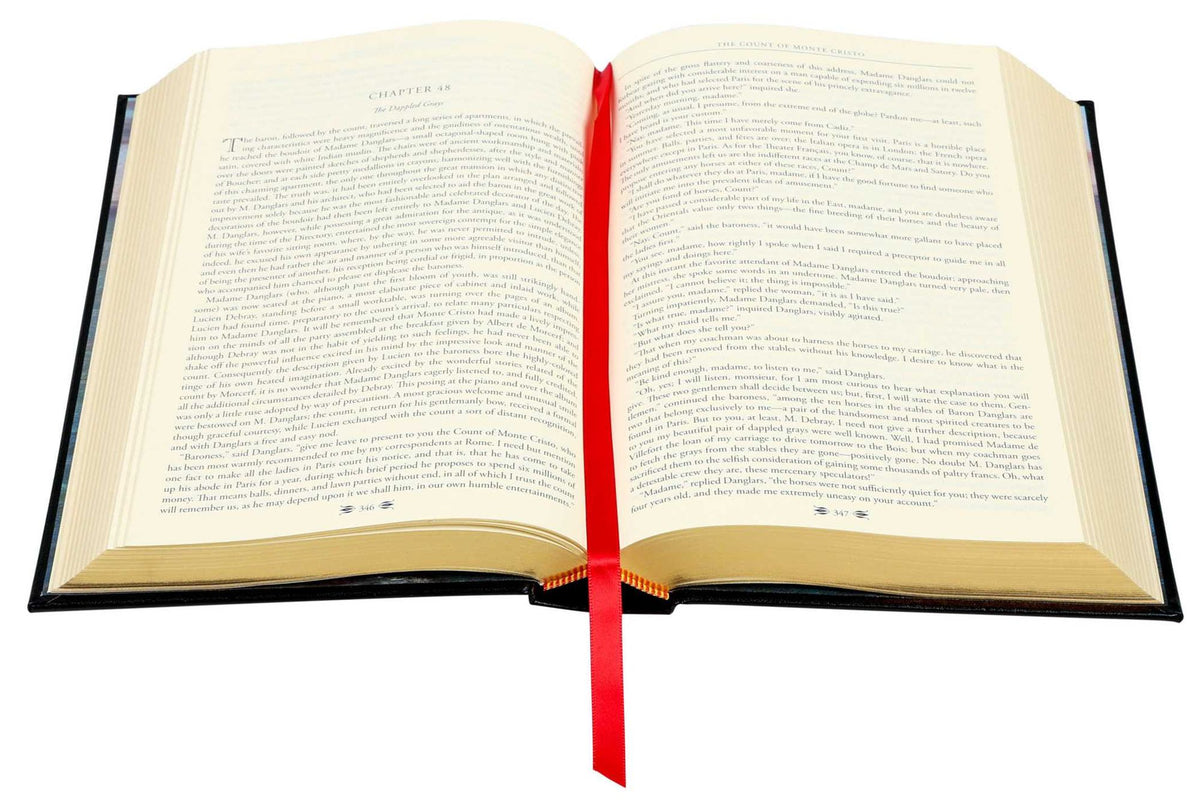 The Count of Monte Cristo (Deluxe Leatherbound Edition) - Historical Fiction, Revenge Classic by Alexandre Dumas (Leather-Bound Classics)