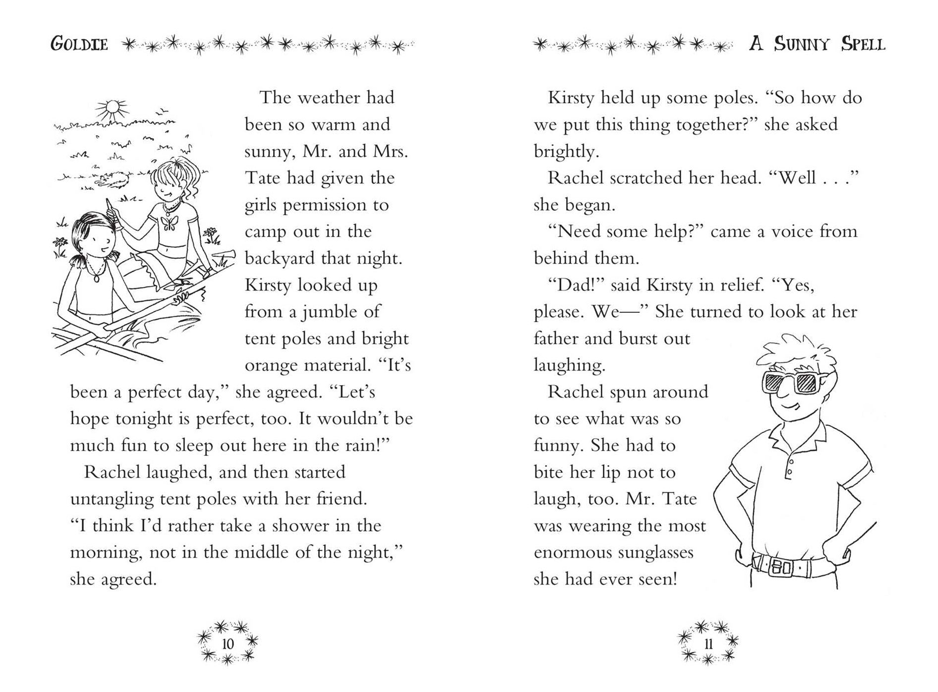 Rainbow Magic Weather Fairies #4: Goldie the Sunshine Fairy