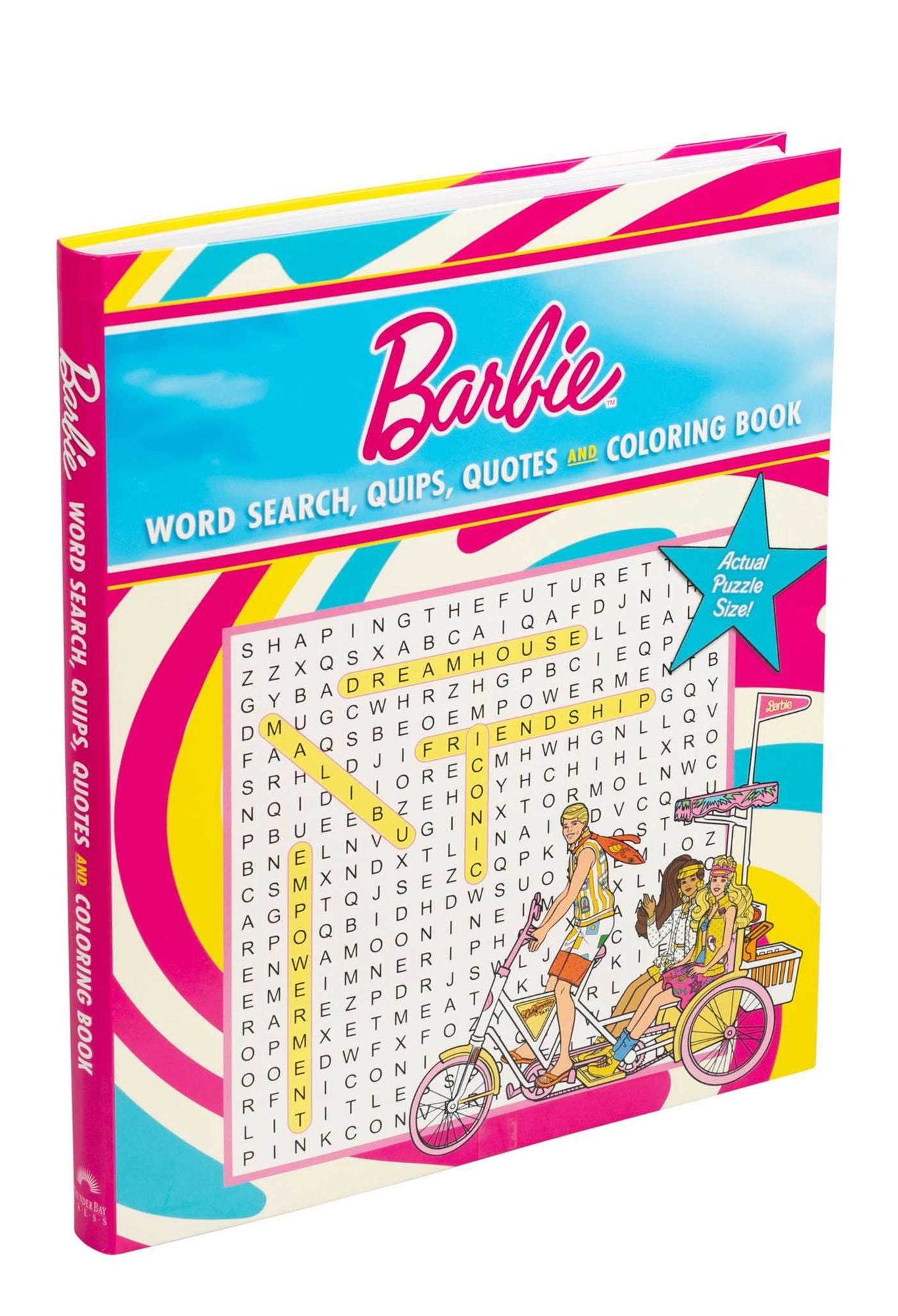Barbie Word Search, Quips, Quotes, and Coloring Book