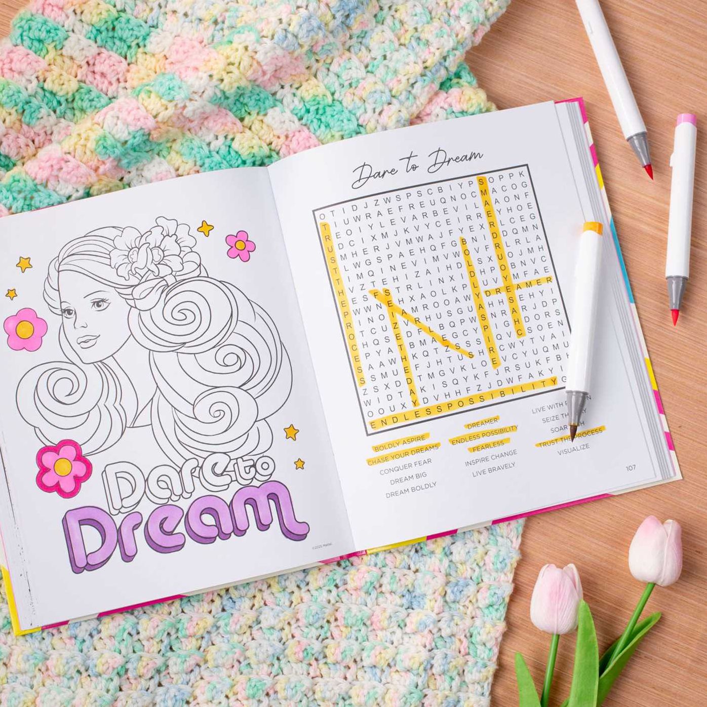 Barbie Word Search, Quips, Quotes, and Coloring Book