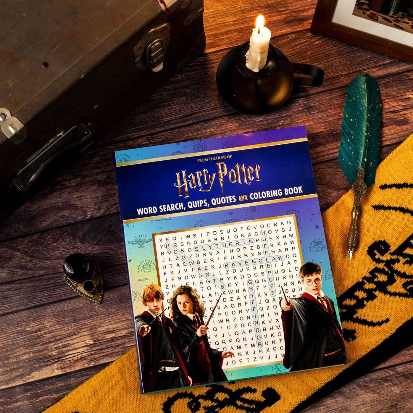 Harry Potter Word Search, Quips, Quotes, and Coloring Book