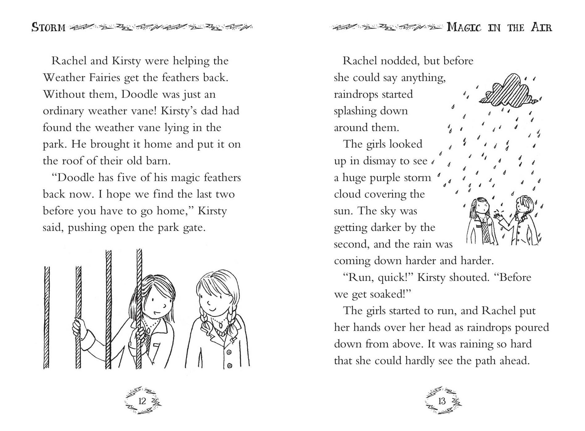 Rainbow Magic Weather Fairies #6: Storm the Lightning Fairy