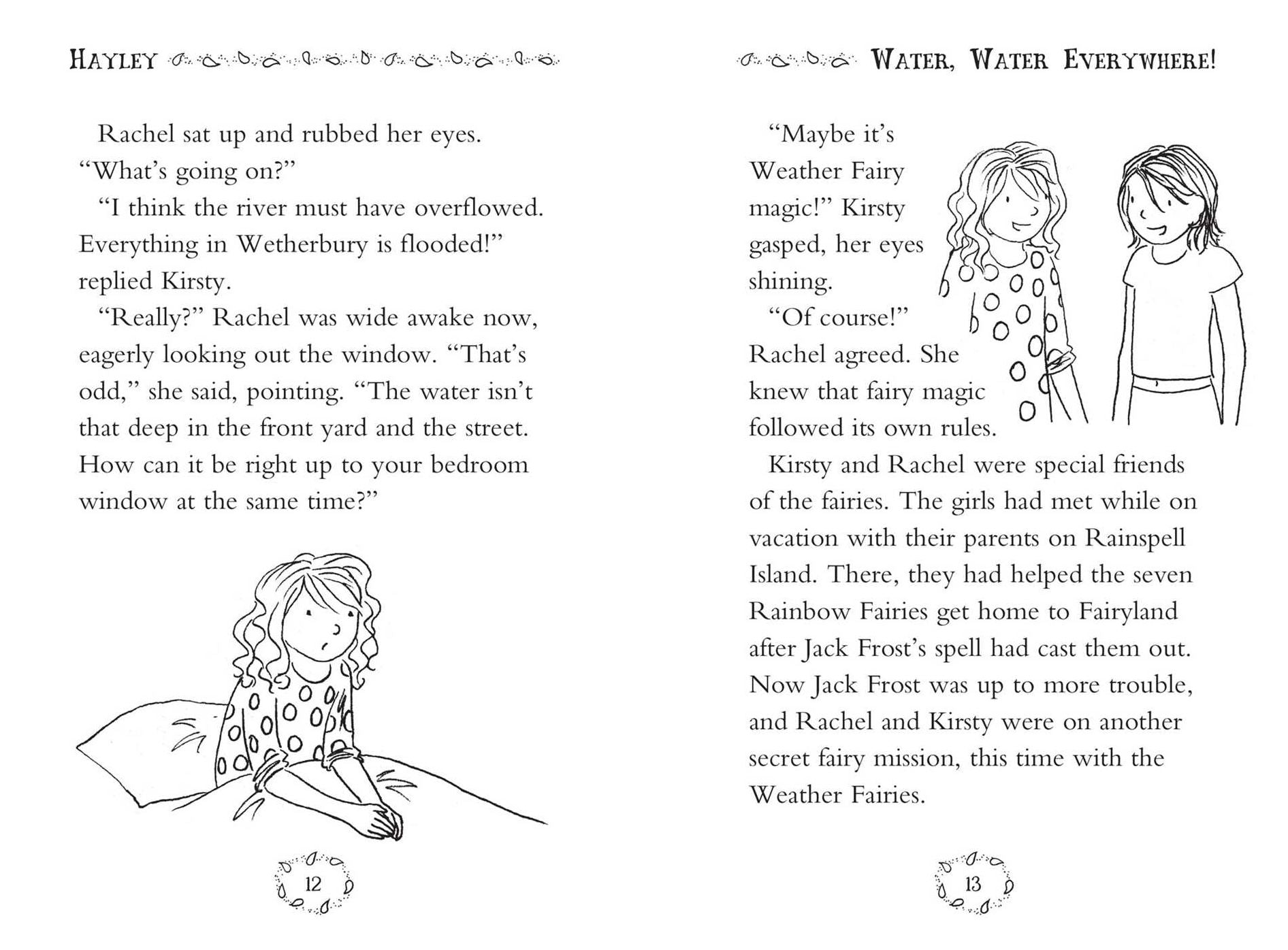 Rainbow Magic Weather Fairies #7: Hayley the Rain Fairy
