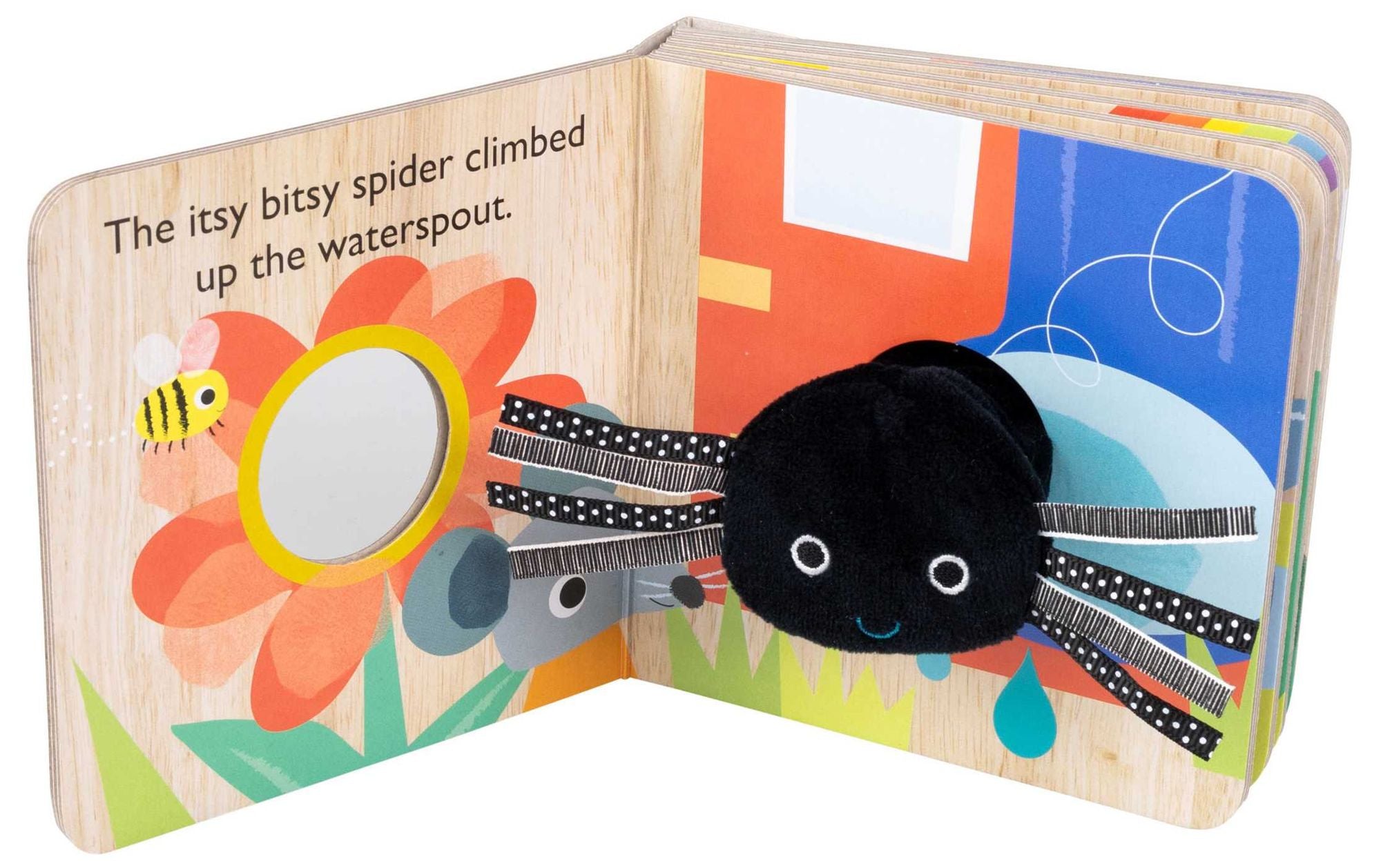 Touch and Trace Nursery Rhymes: Itsy Bitsy Spider Finger Puppet Book