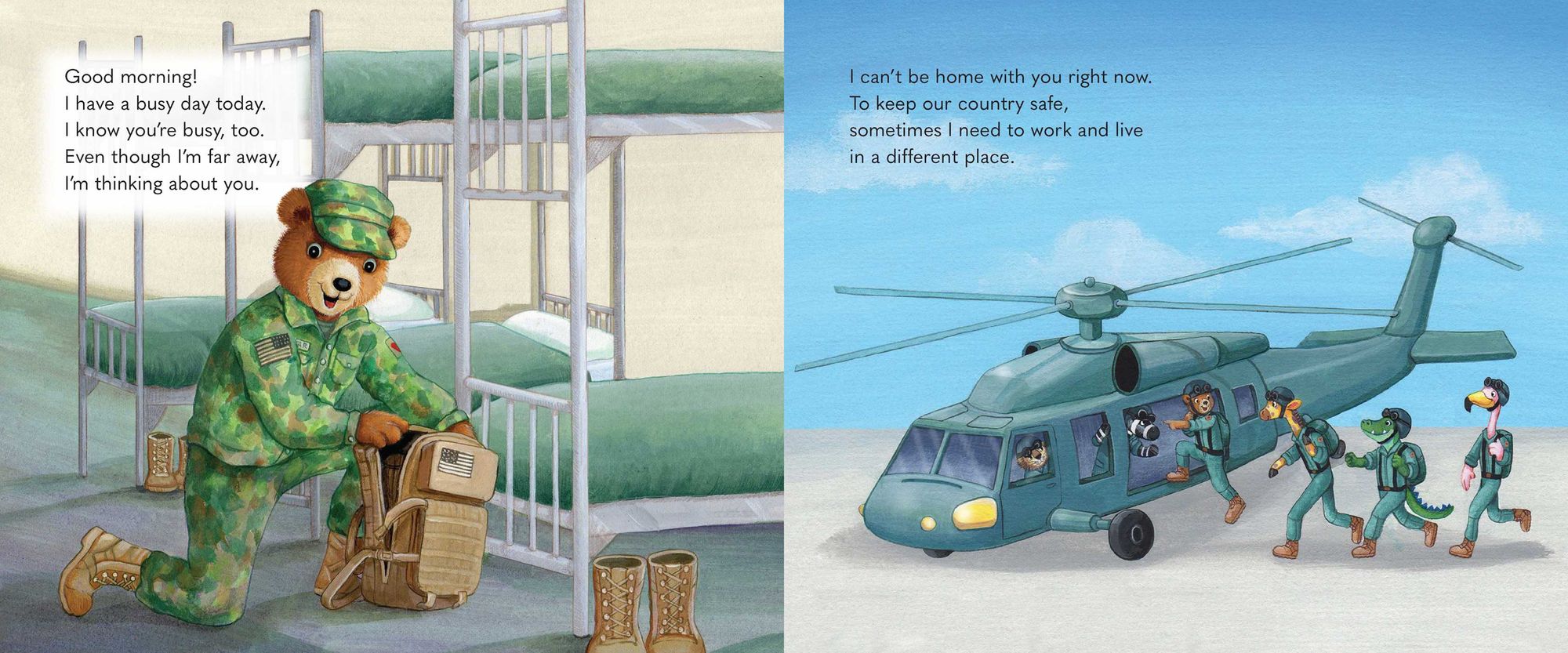 Sometimes Apart, Always in My Heart: Helping military families send love from far away