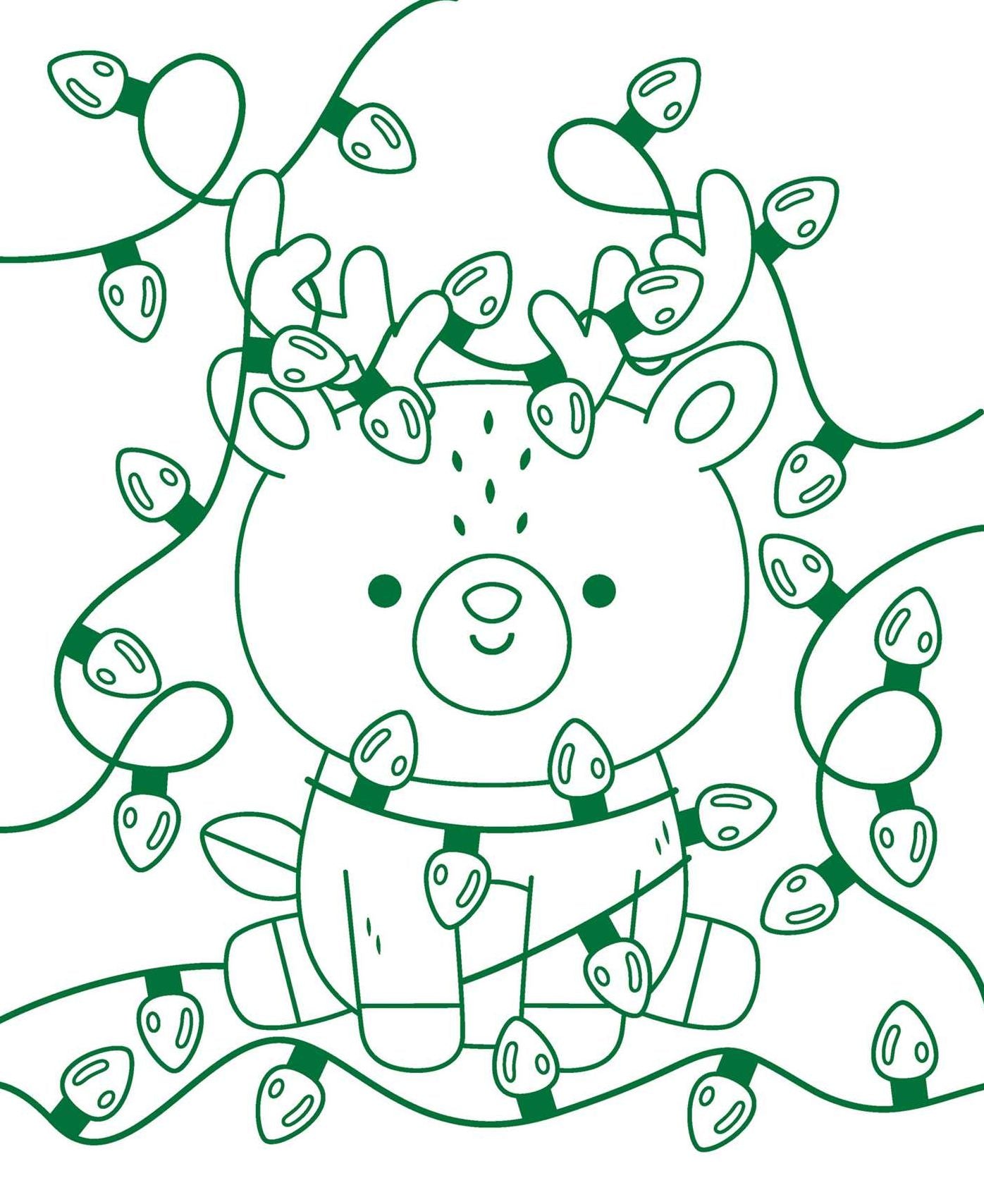 ColorWorld: Christmas: Plus 35+ Glitter Stickers and Over 30 Pages to Color!
