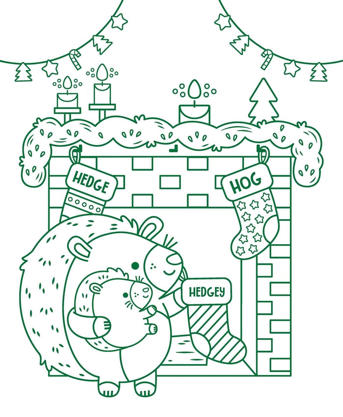 ColorWorld: Christmas: Plus 35+ Glitter Stickers and Over 30 Pages to Color!